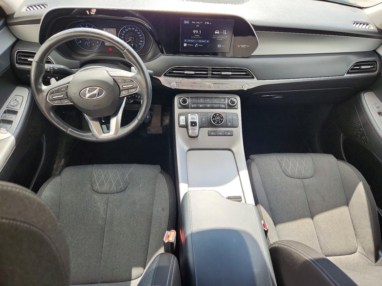 2021 Hyundai Palisade Sel Blue vin: KM8R2DHE8MU318662