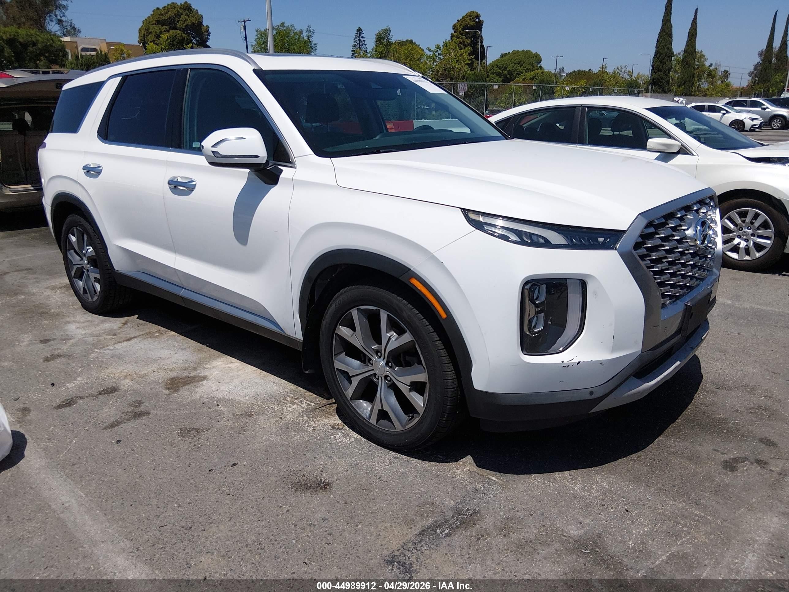 2022 Hyundai Palisade Sel White vin: KM8R34HE0NU362122