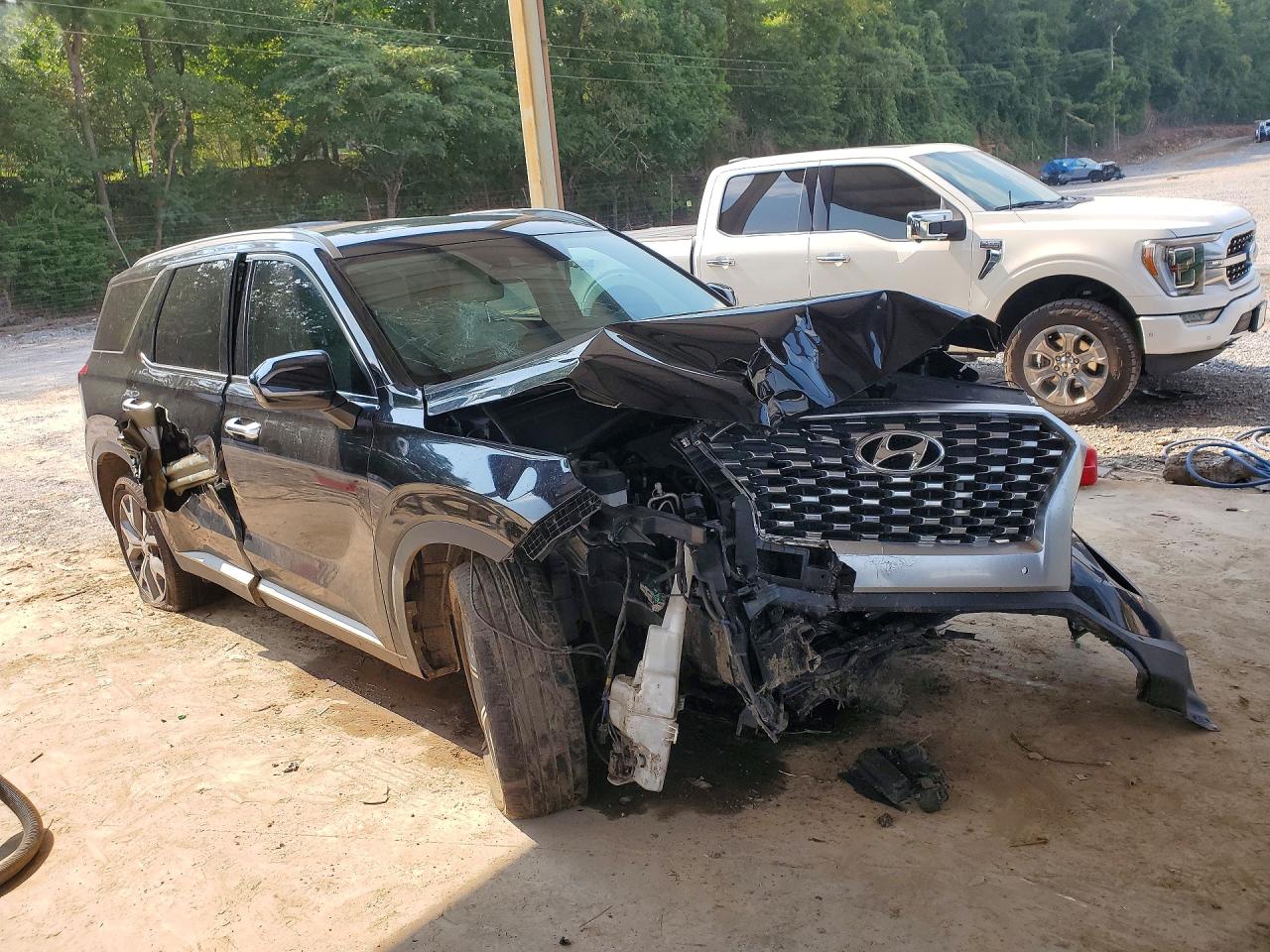 2020 Hyundai Palisade Sel Black vin: KM8R34HE2LU109509