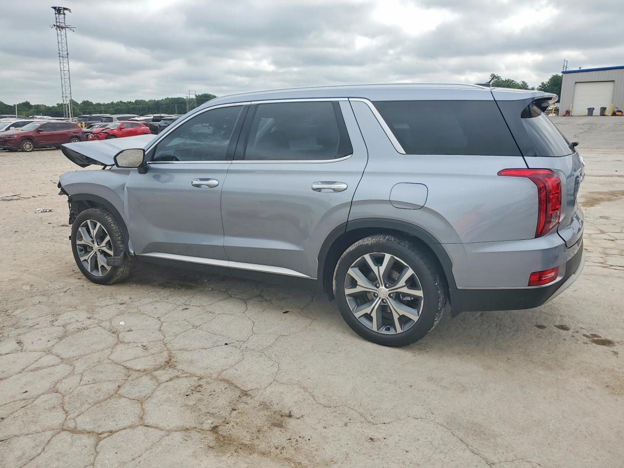 2020 Hyundai Palisade Sel Silver vin: KM8R34HEXLU170056
