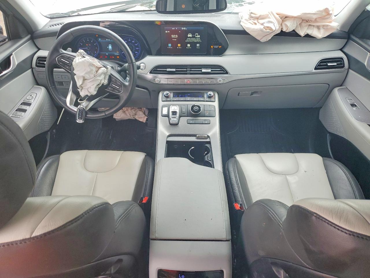2020 Hyundai Palisade Sel Silver vin: KM8R34HEXLU170056