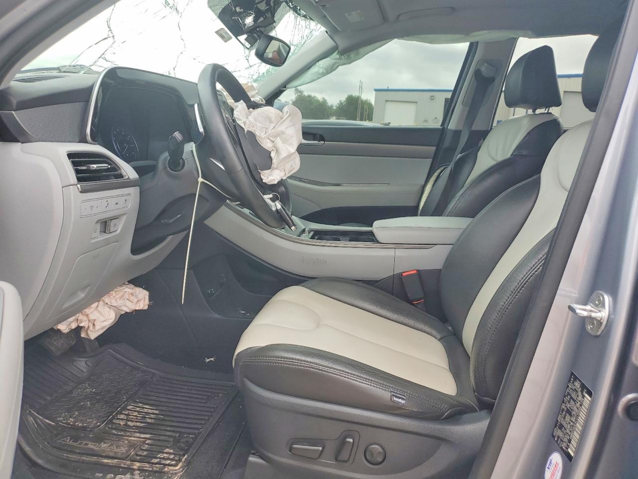 2020 Hyundai Palisade Sel Silver vin: KM8R34HEXLU170056