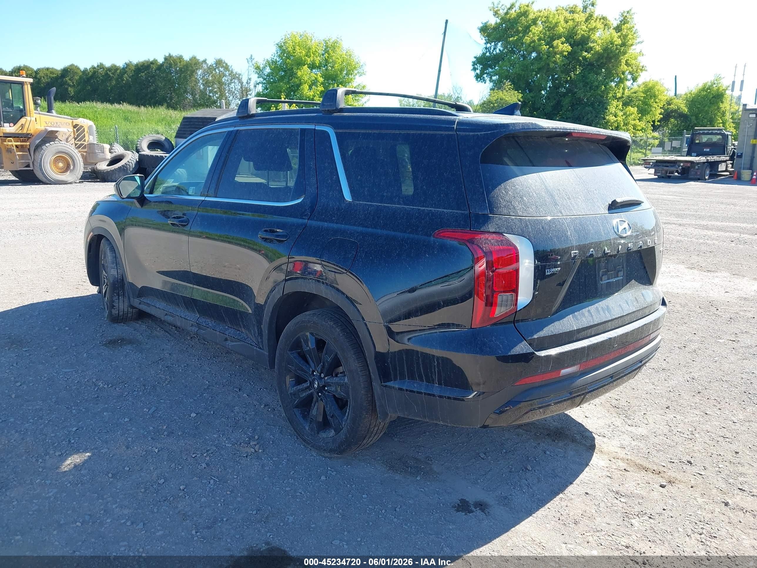 2025 Hyundai Palisade Xrt Black vin: KM8R3DGE2SU945952