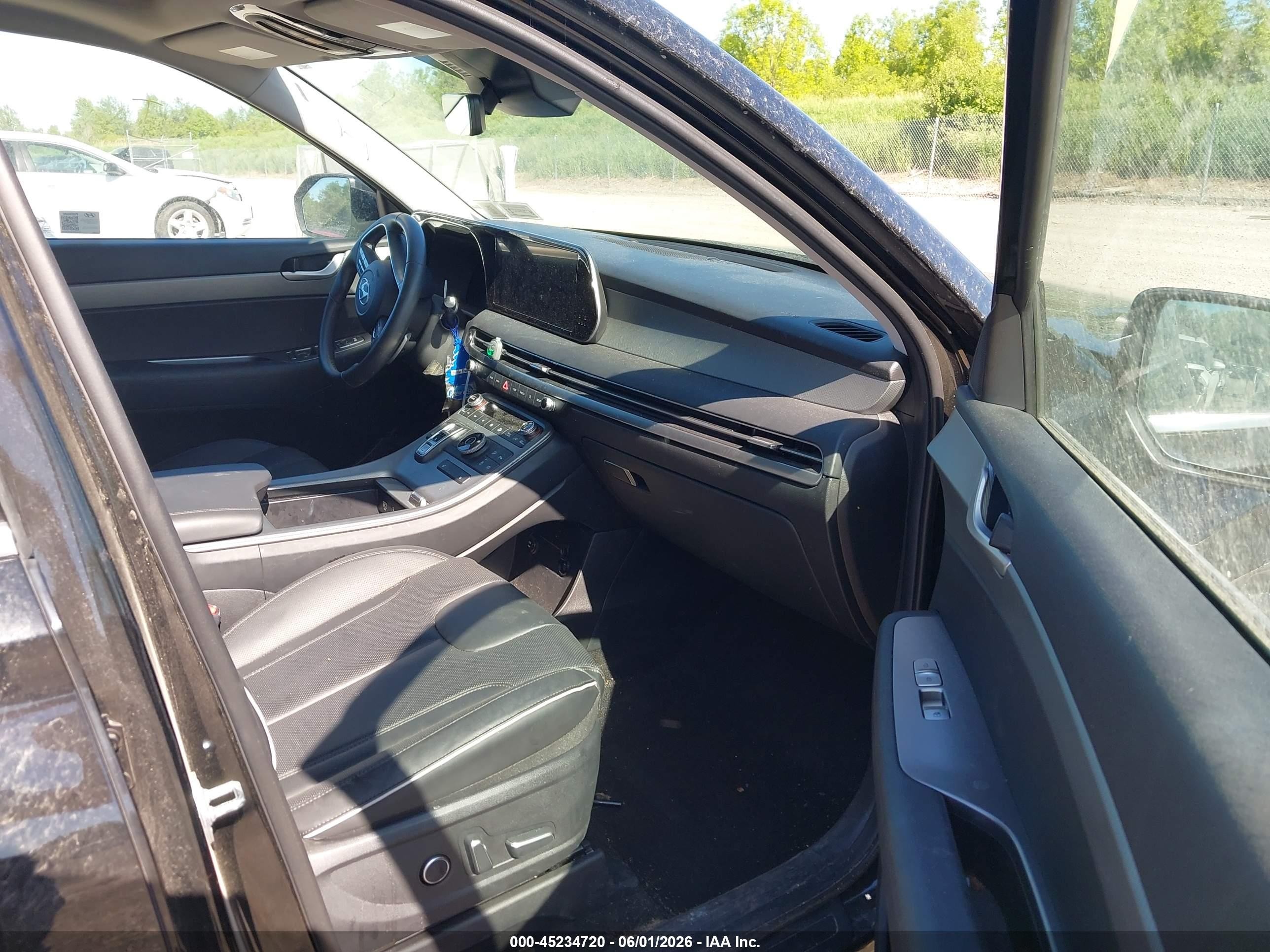 2025 Hyundai Palisade Xrt Black vin: KM8R3DGE2SU945952