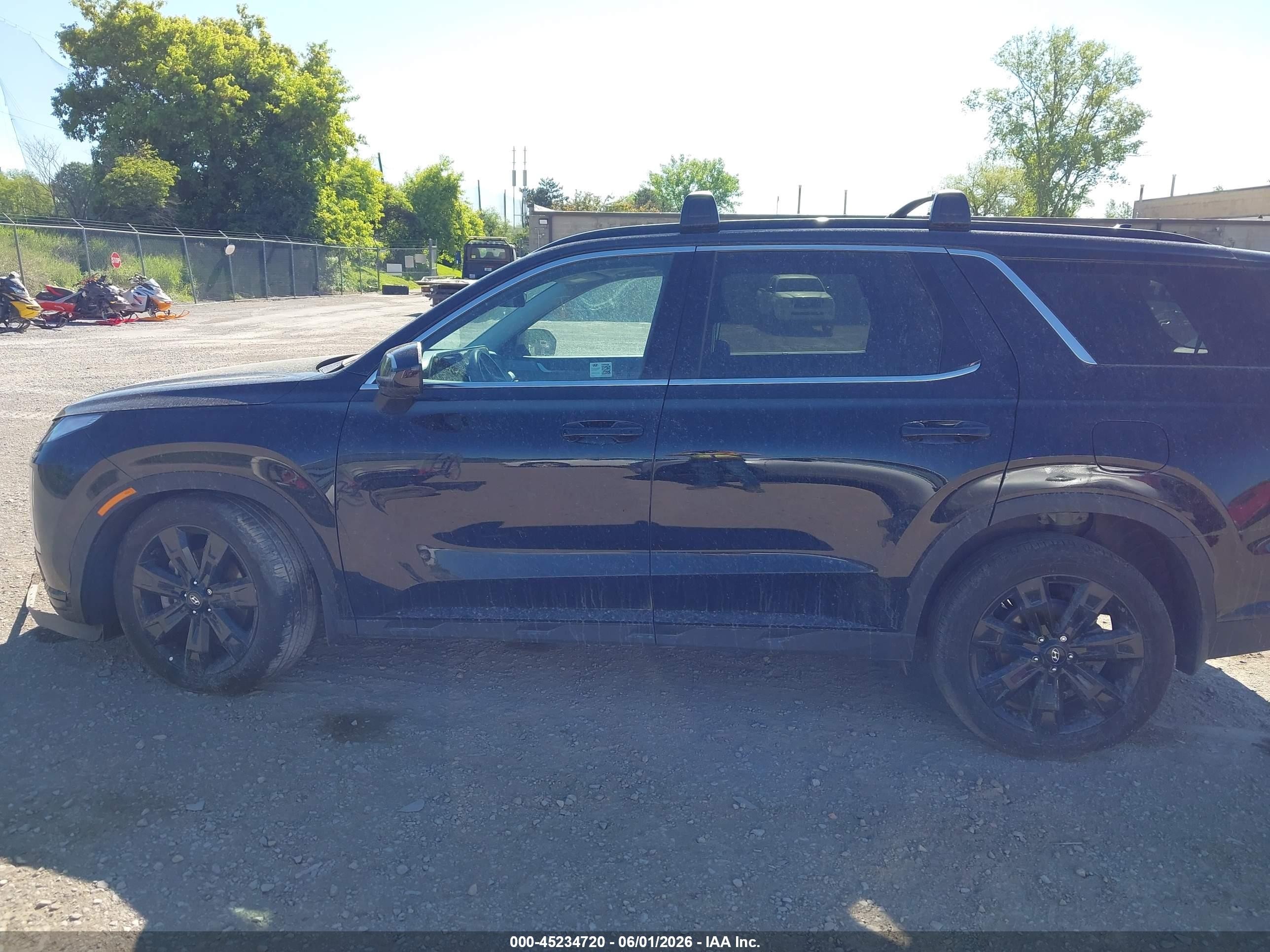 2025 Hyundai Palisade Xrt Black vin: KM8R3DGE2SU945952