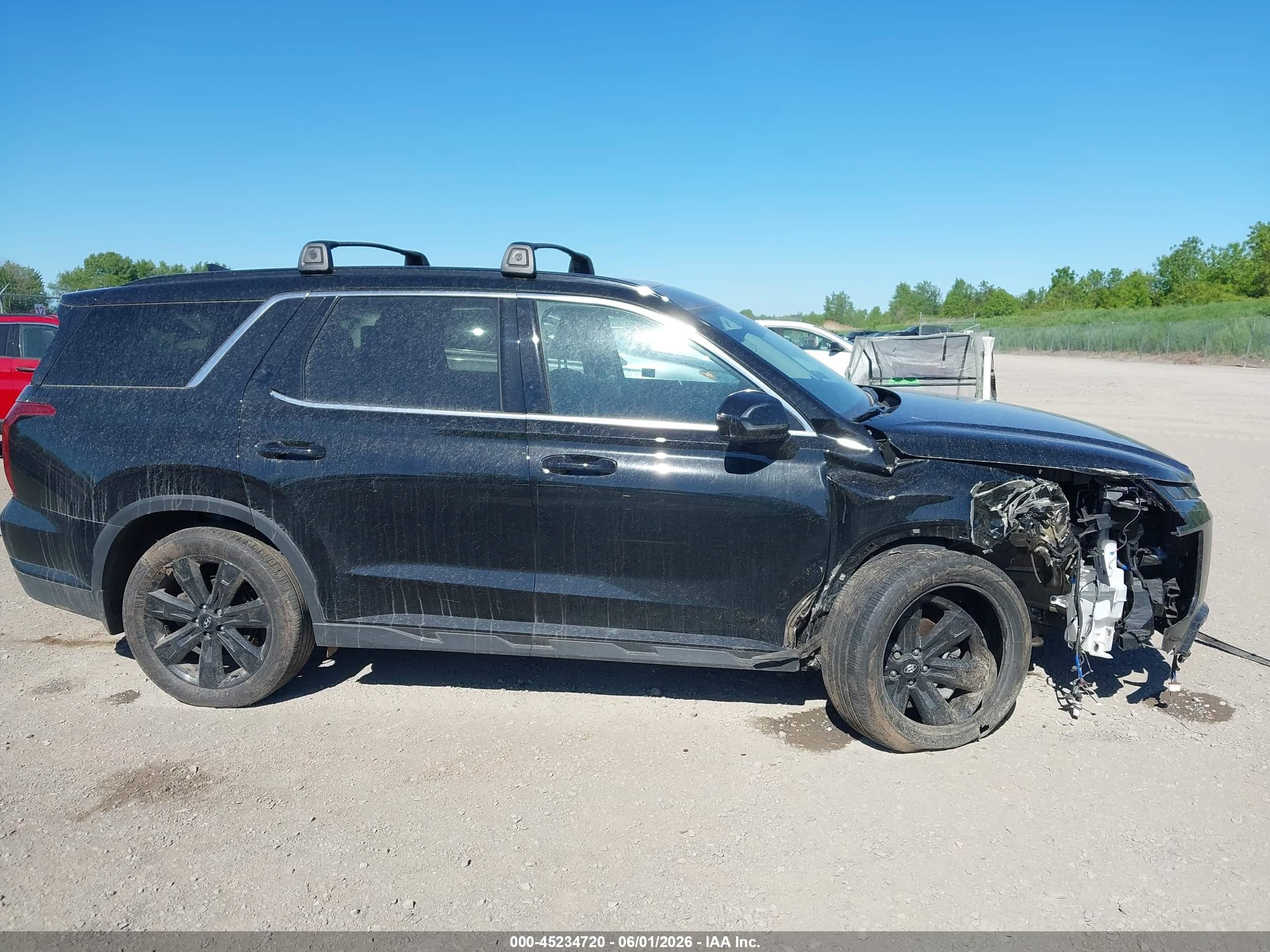 2025 Hyundai Palisade Xrt Black vin: KM8R3DGE2SU945952