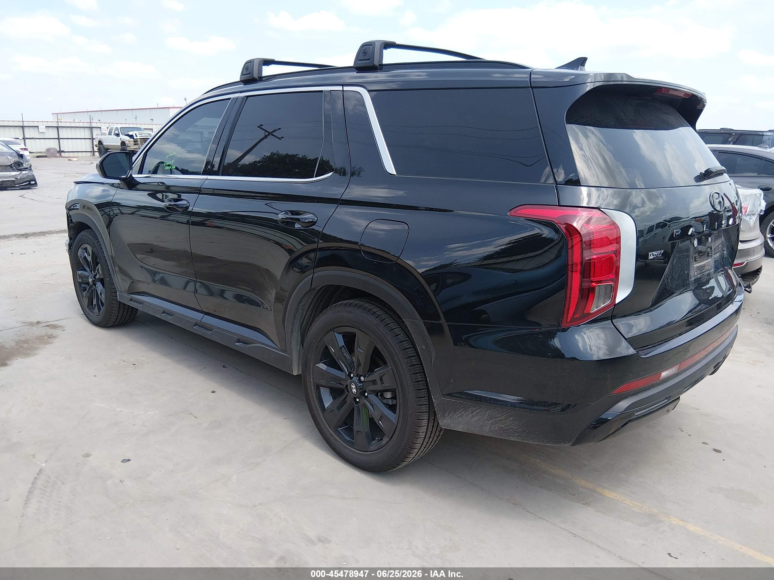 2024 Hyundai Palisade Xrt Черный vin: KM8R3DGE8RU748293