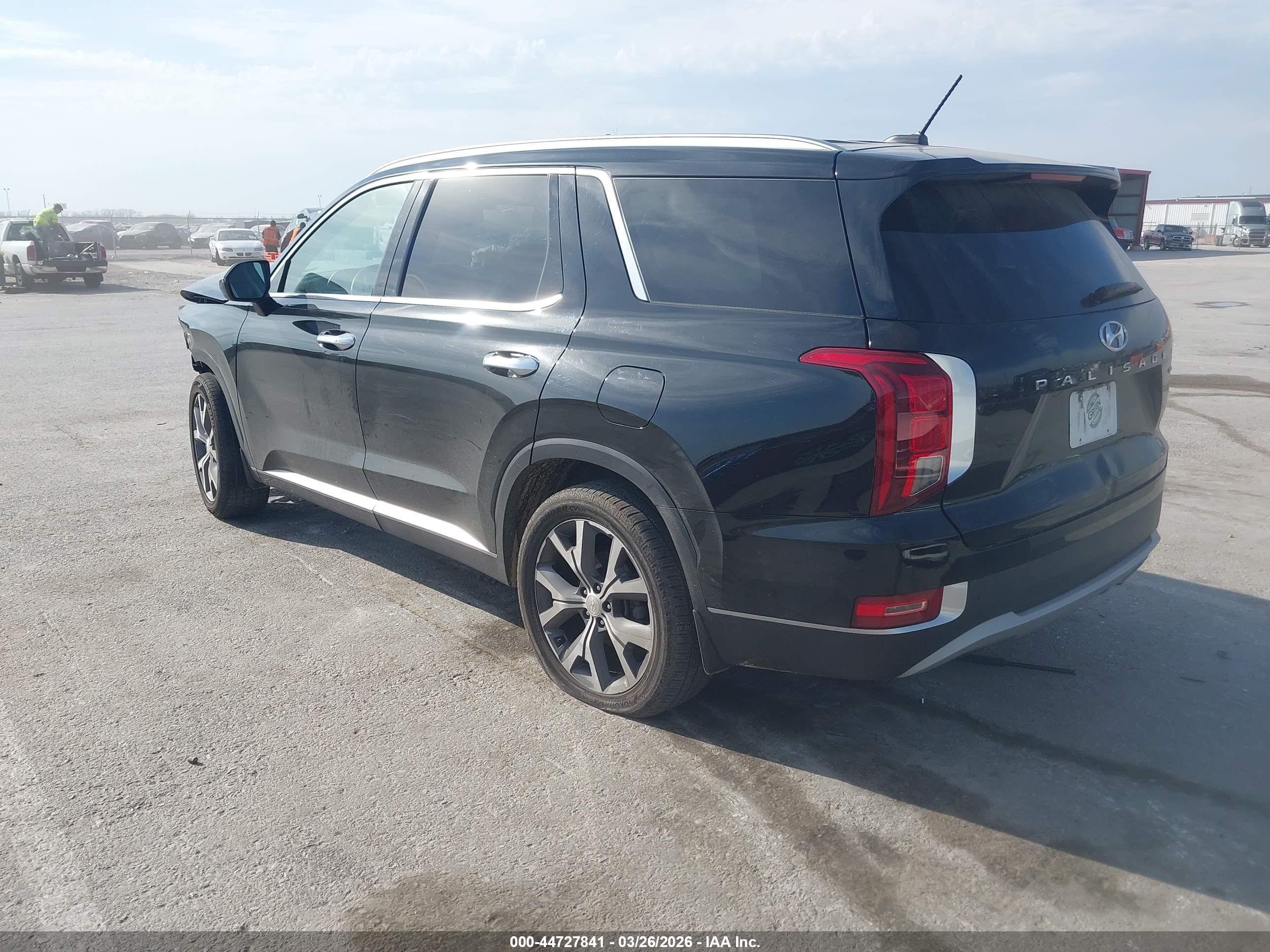 2022 Hyundai Palisade Sel Black vin: KM8R3DHE2NU433336