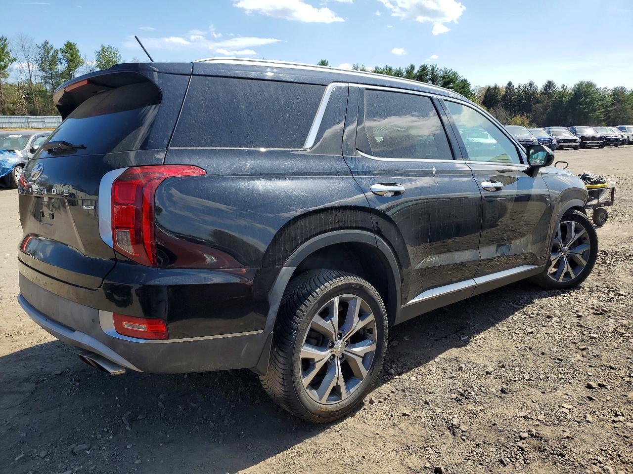 2020 Hyundai Palisade Sel Black vin: KM8R3DHE7LU105939