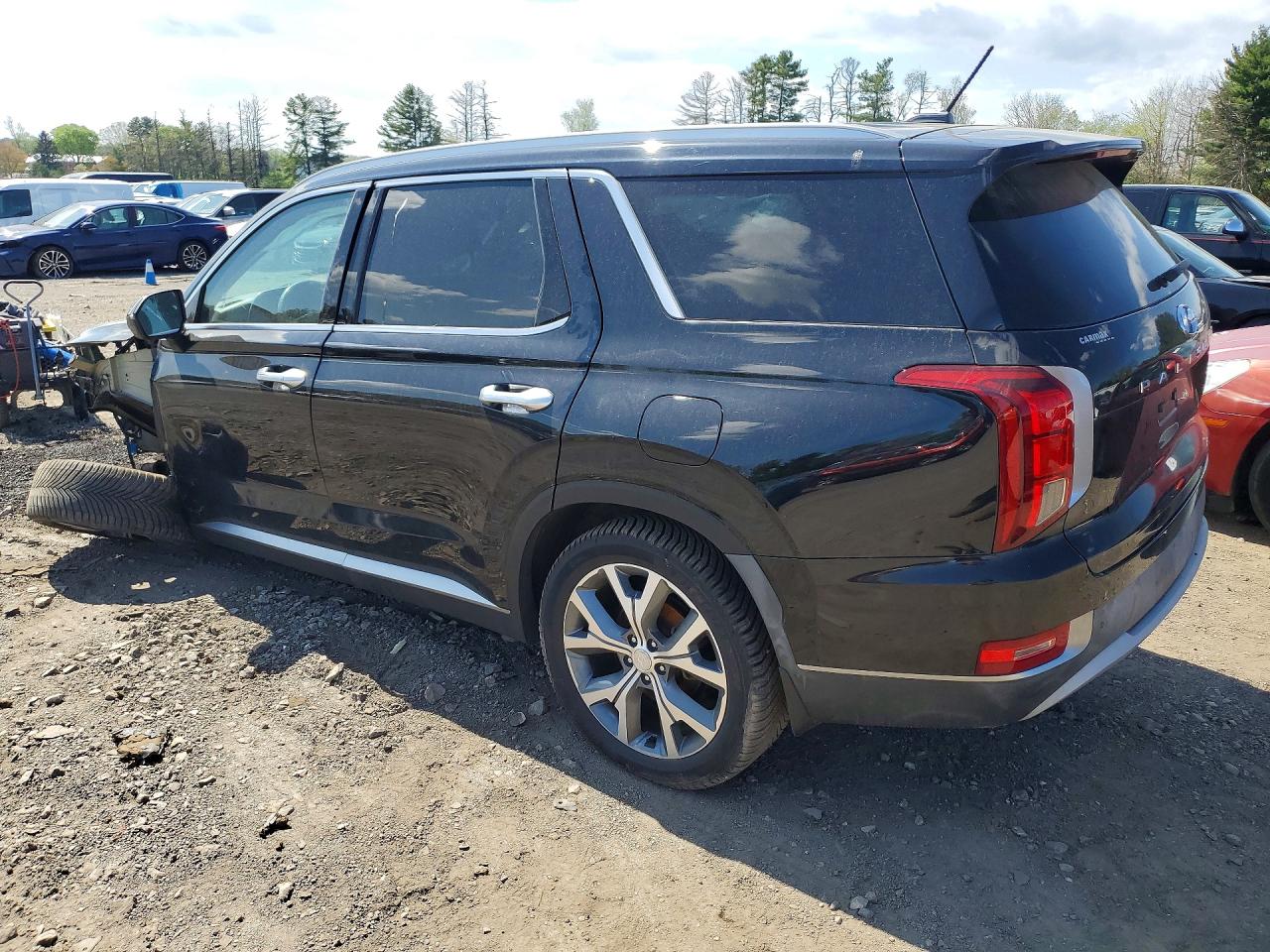 2020 Hyundai Palisade Sel Black vin: KM8R3DHE7LU105939