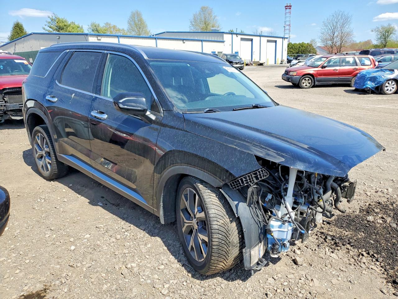2020 Hyundai Palisade Sel Black vin: KM8R3DHE7LU105939