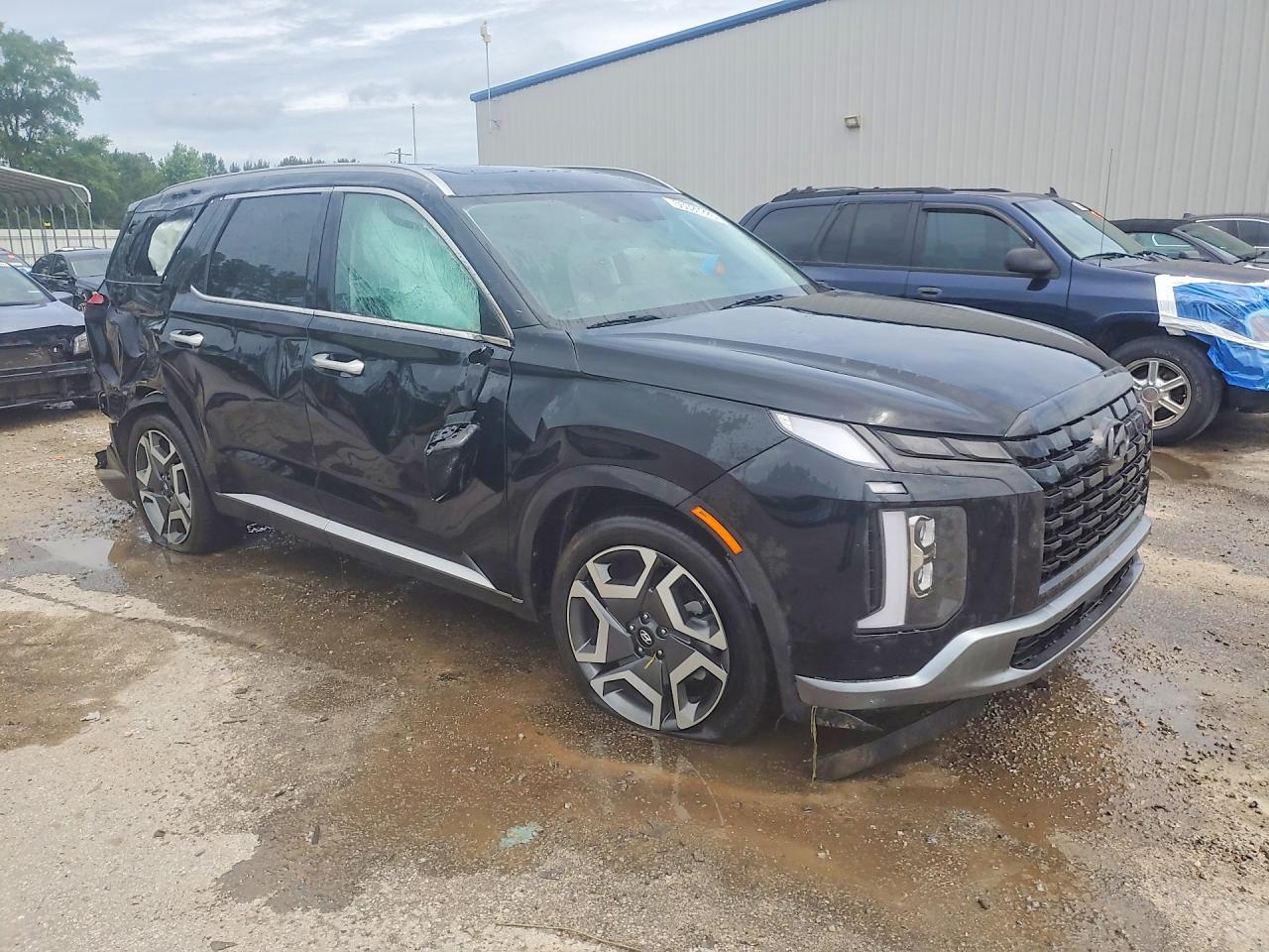 2025 Hyundai Palisade Sel Premium Черный vin: KM8R44GE2SU877603