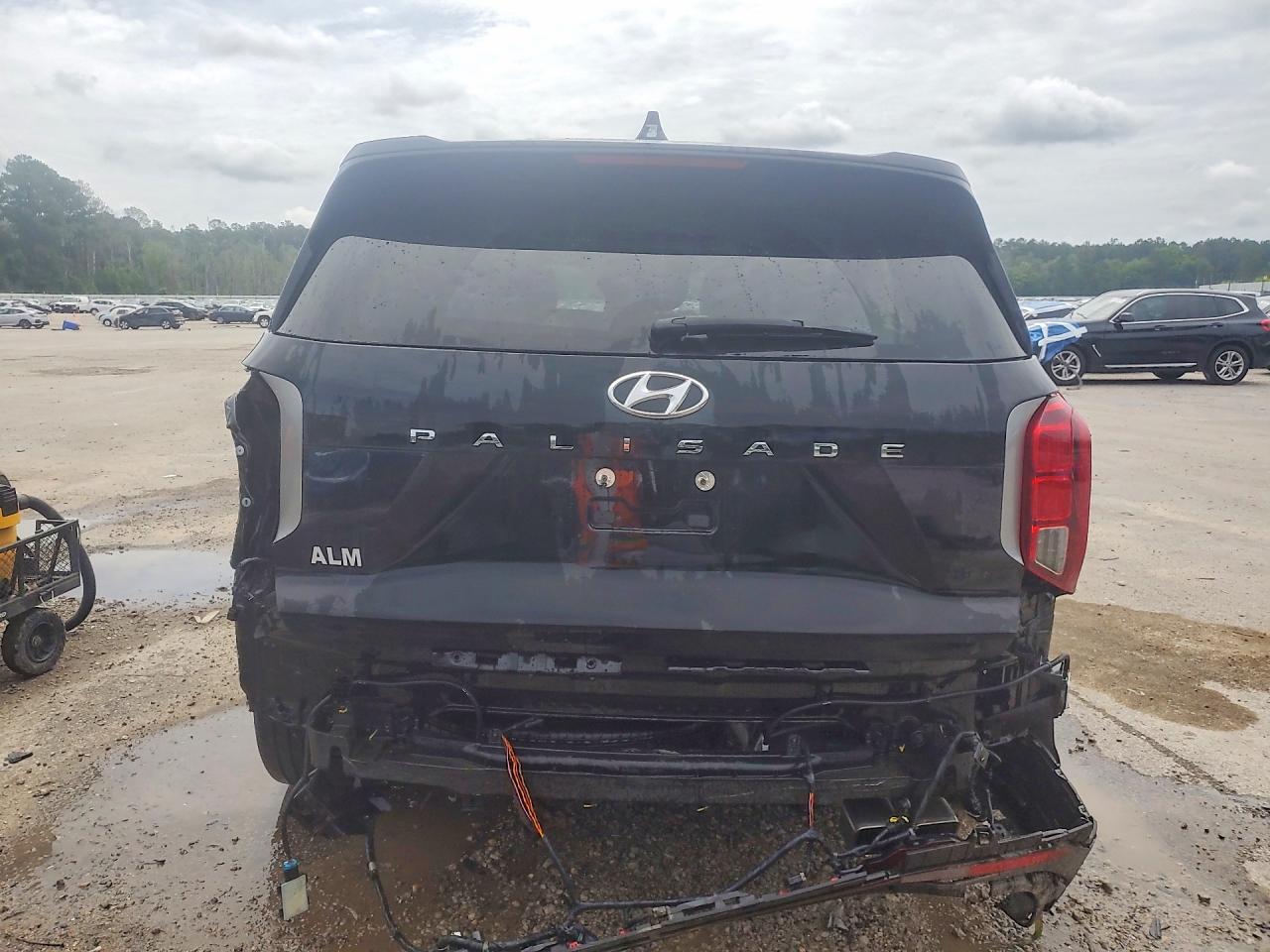 2025 Hyundai Palisade Sel Premium Черный vin: KM8R44GE2SU877603