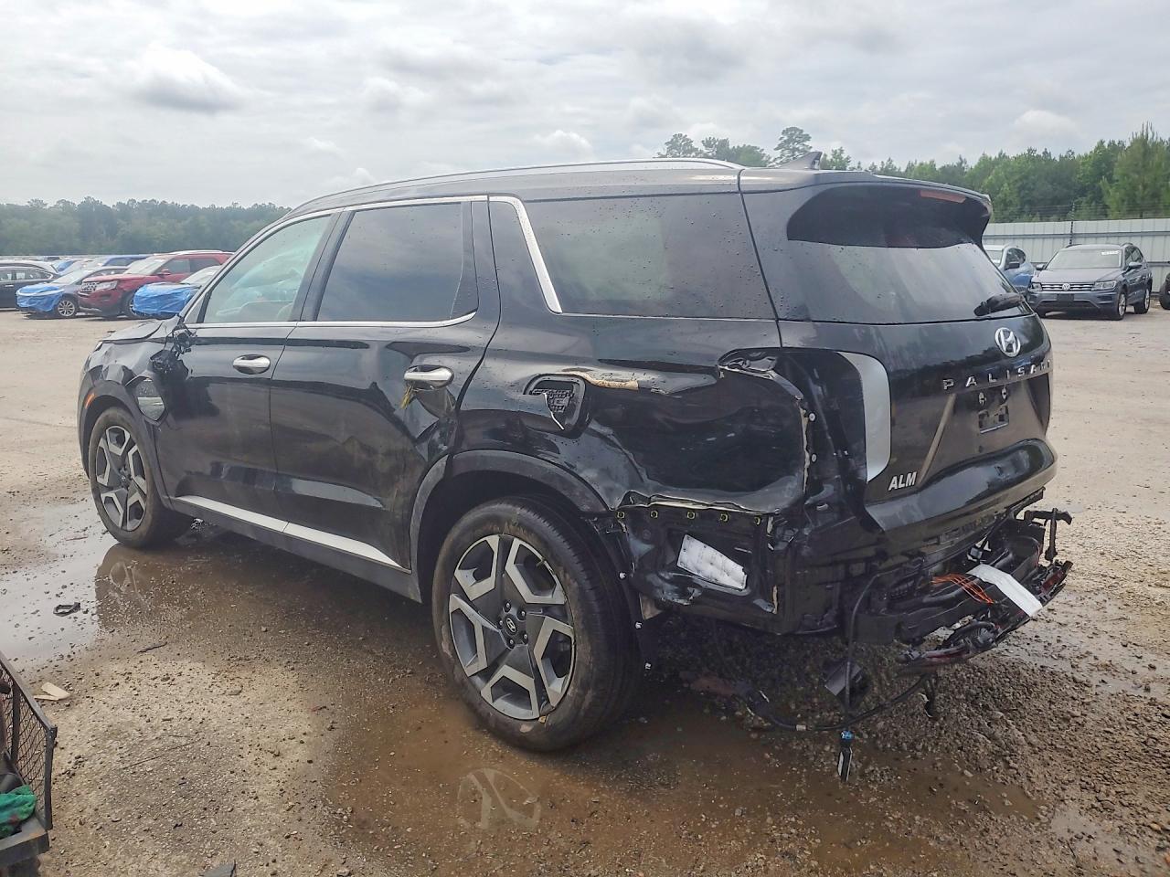 2025 Hyundai Palisade Sel Premium Черный vin: KM8R44GE2SU877603