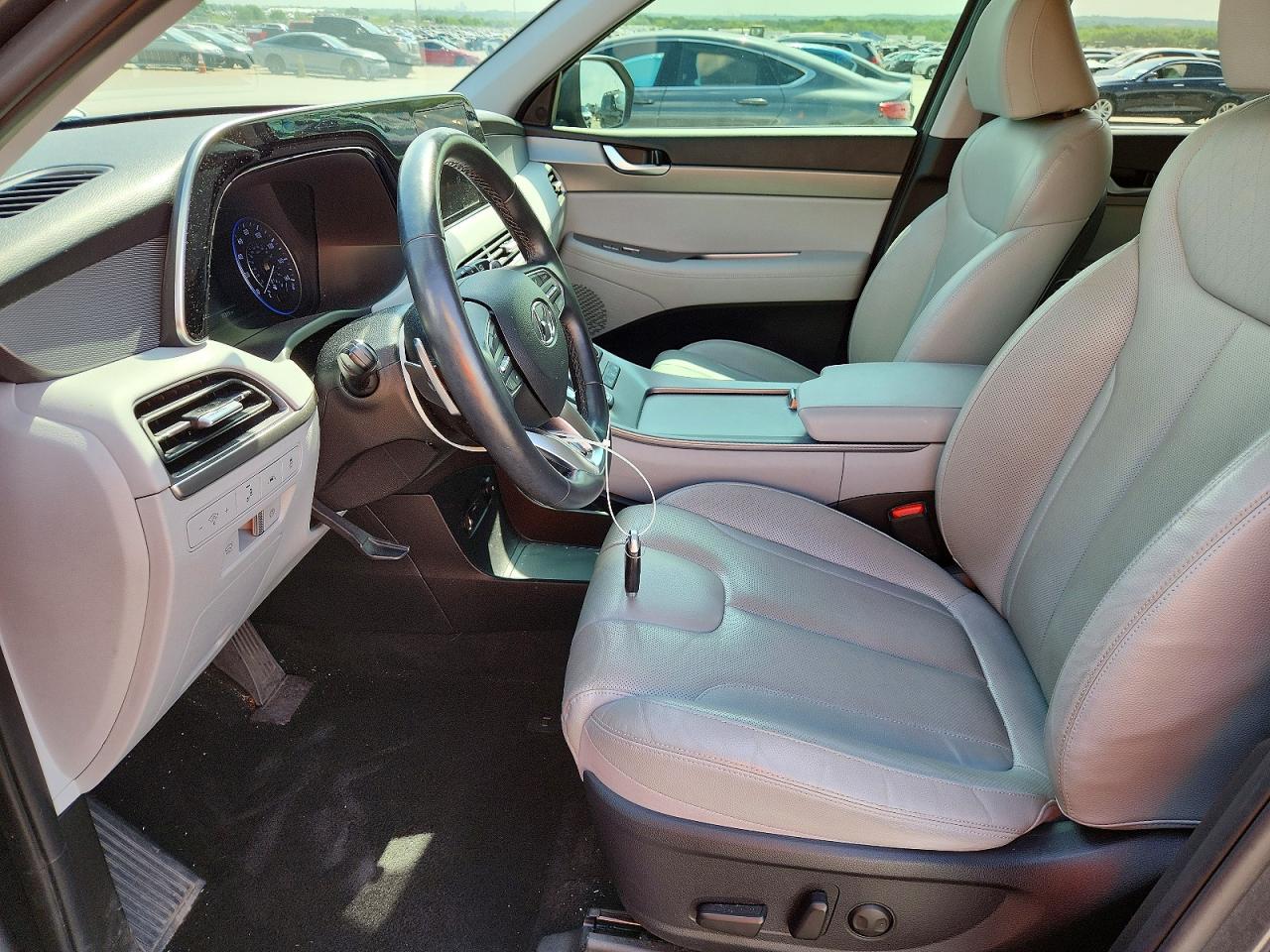 2020 Hyundai Palisade Sel Gray vin: KM8R44HE3LU157601