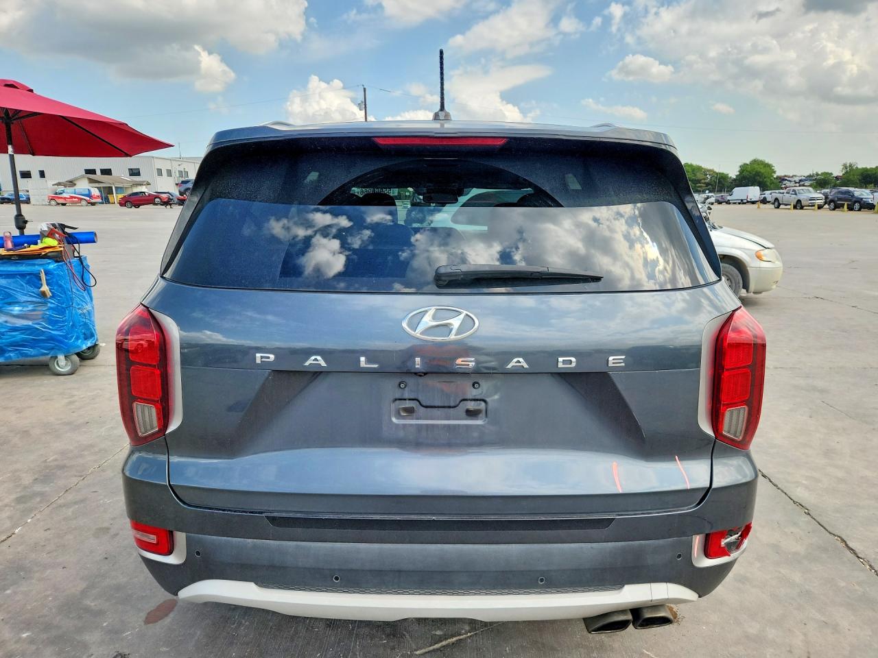 2020 Hyundai Palisade Sel Gray vin: KM8R44HE3LU157601
