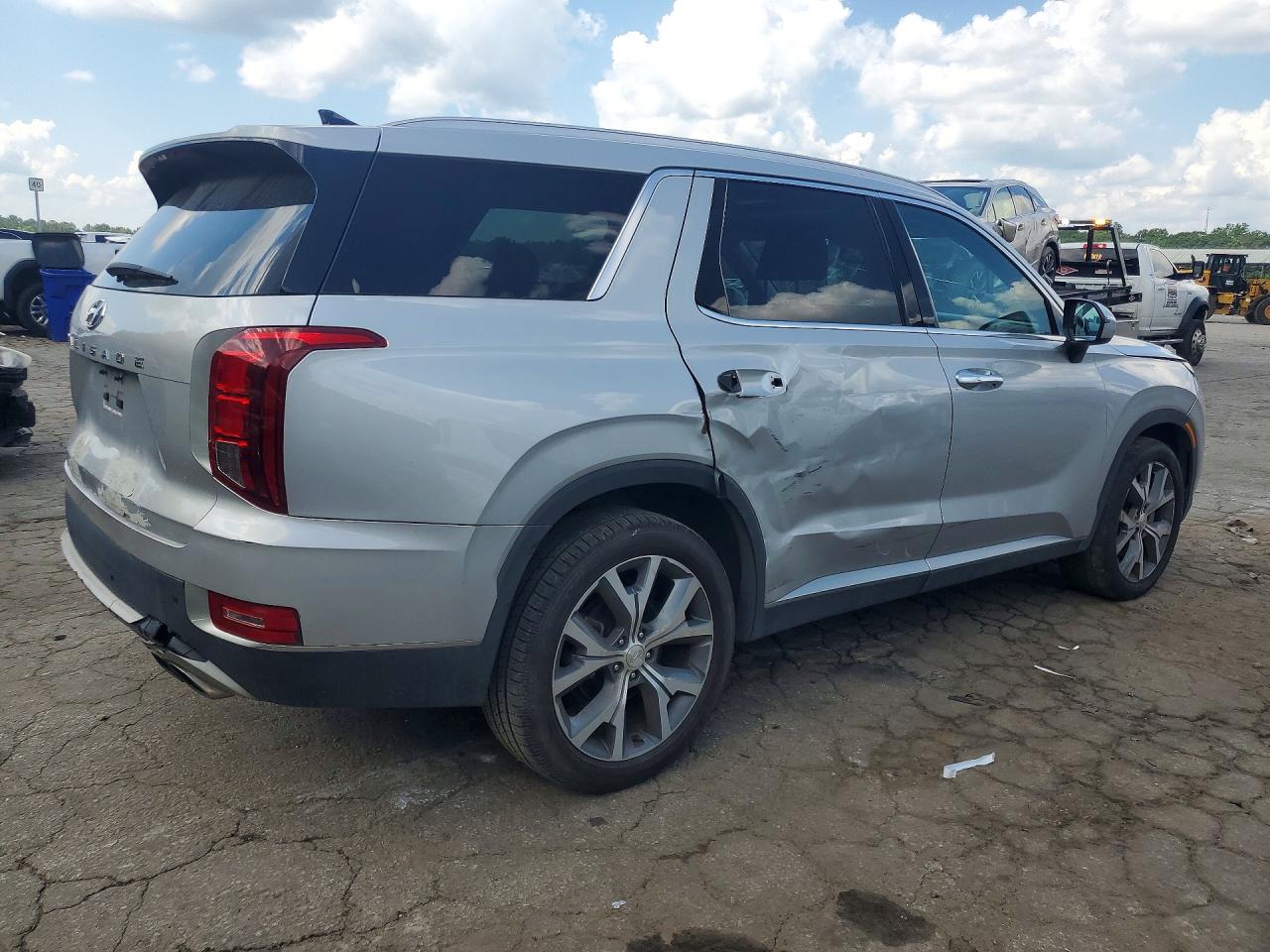 2022 Hyundai Palisade Sel Серебряный vin: KM8R44HE3NU357672