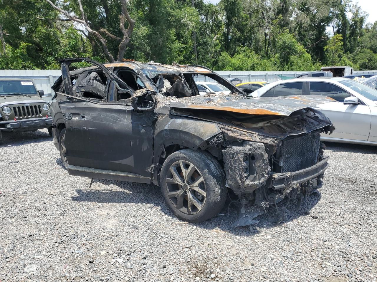 2022 Hyundai Palisade Sel Black vin: KM8R44HE3NU447758
