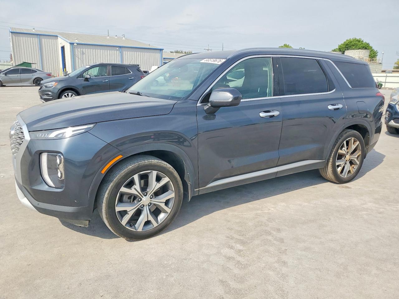 2020 Hyundai Palisade Sel Gray vin: KM8R44HE5LU061534