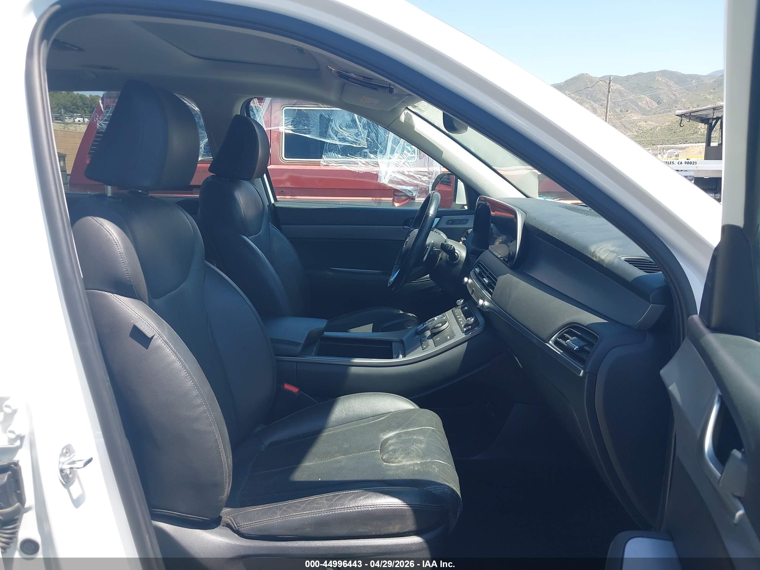 2022 Hyundai Palisade Sel White vin: KM8R44HE6NU347170