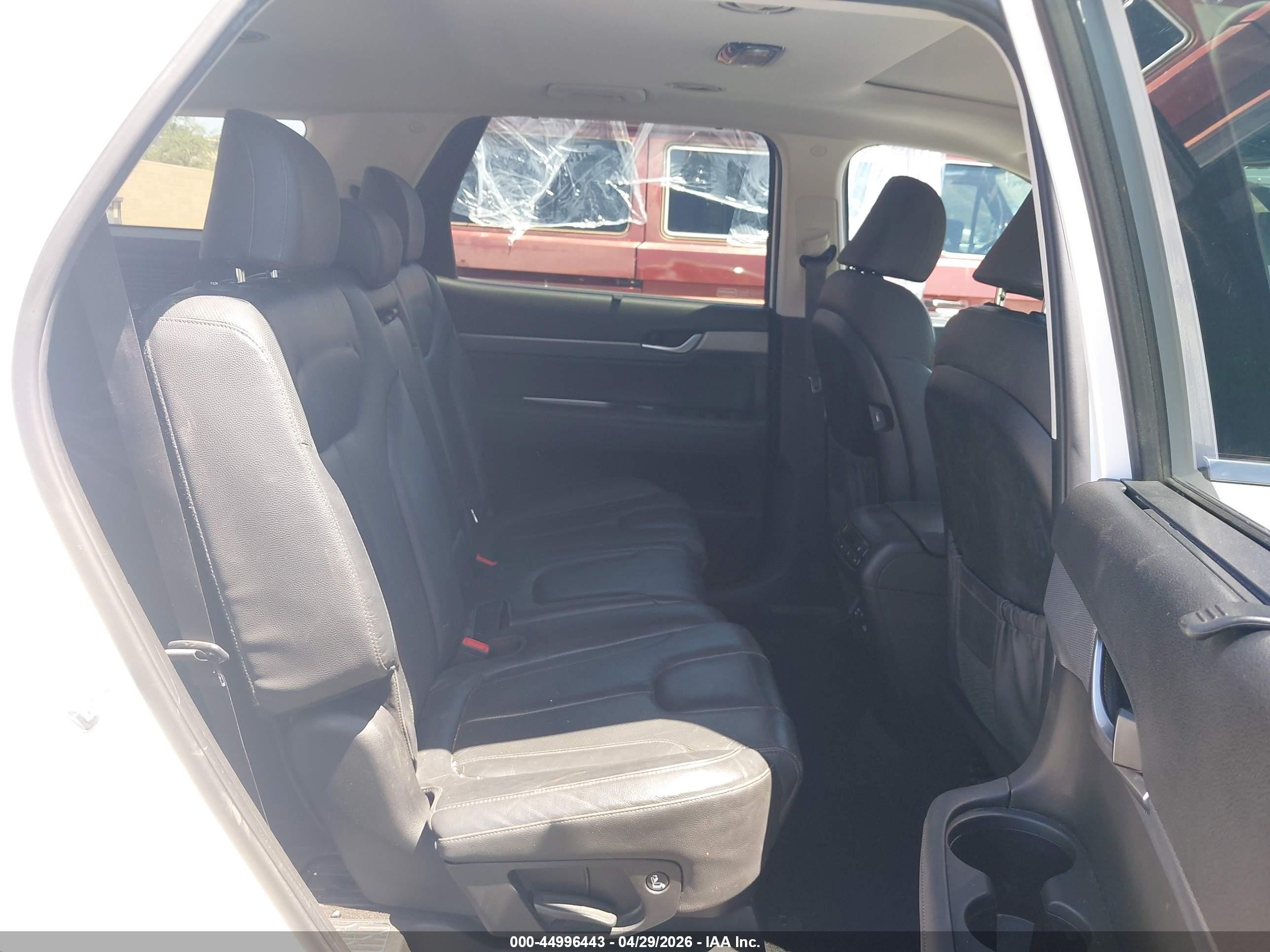 2022 Hyundai Palisade Sel White vin: KM8R44HE6NU347170