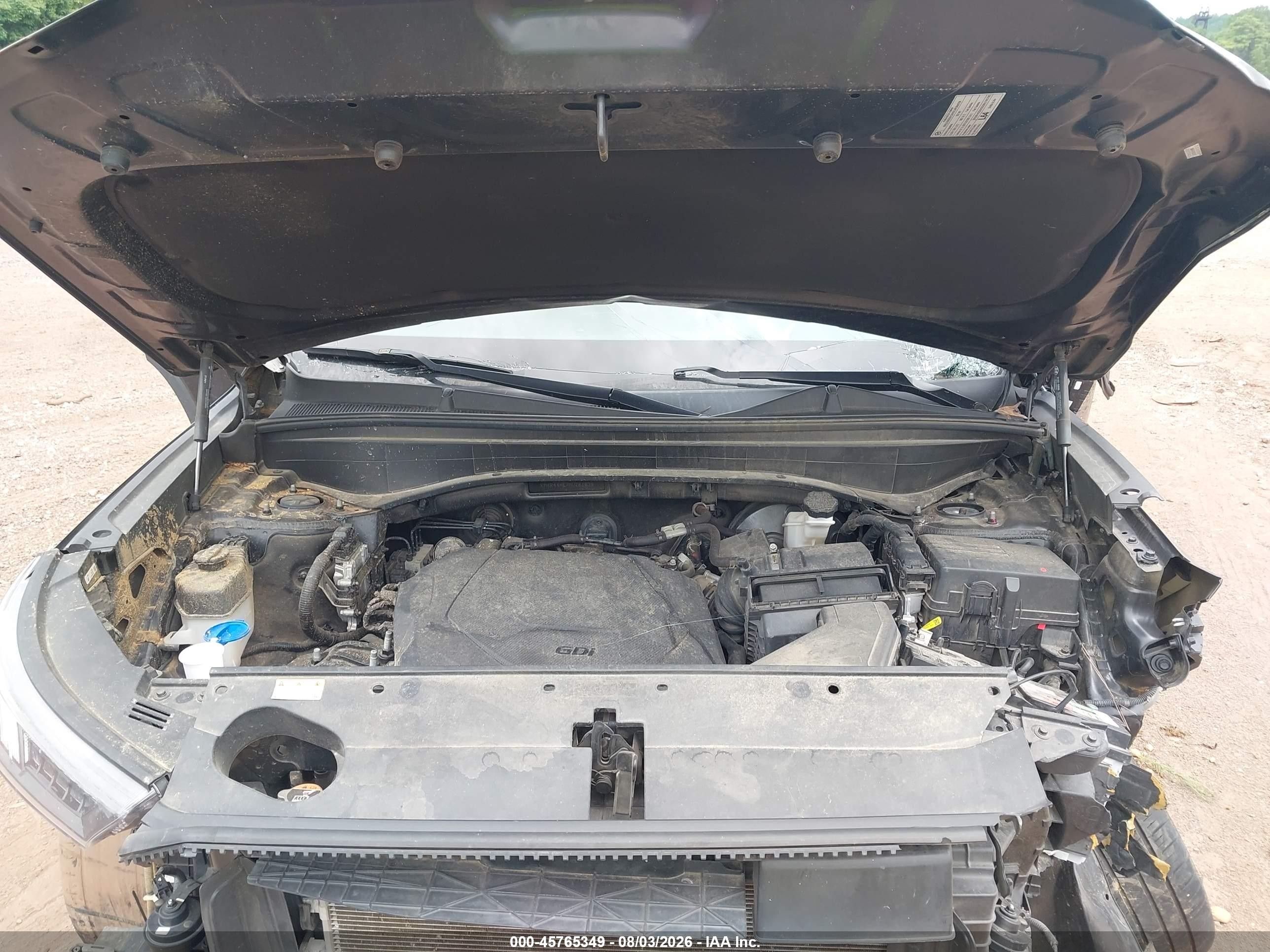 2021 Hyundai Palisade Sel Black vin: KM8R44HE7MU281839