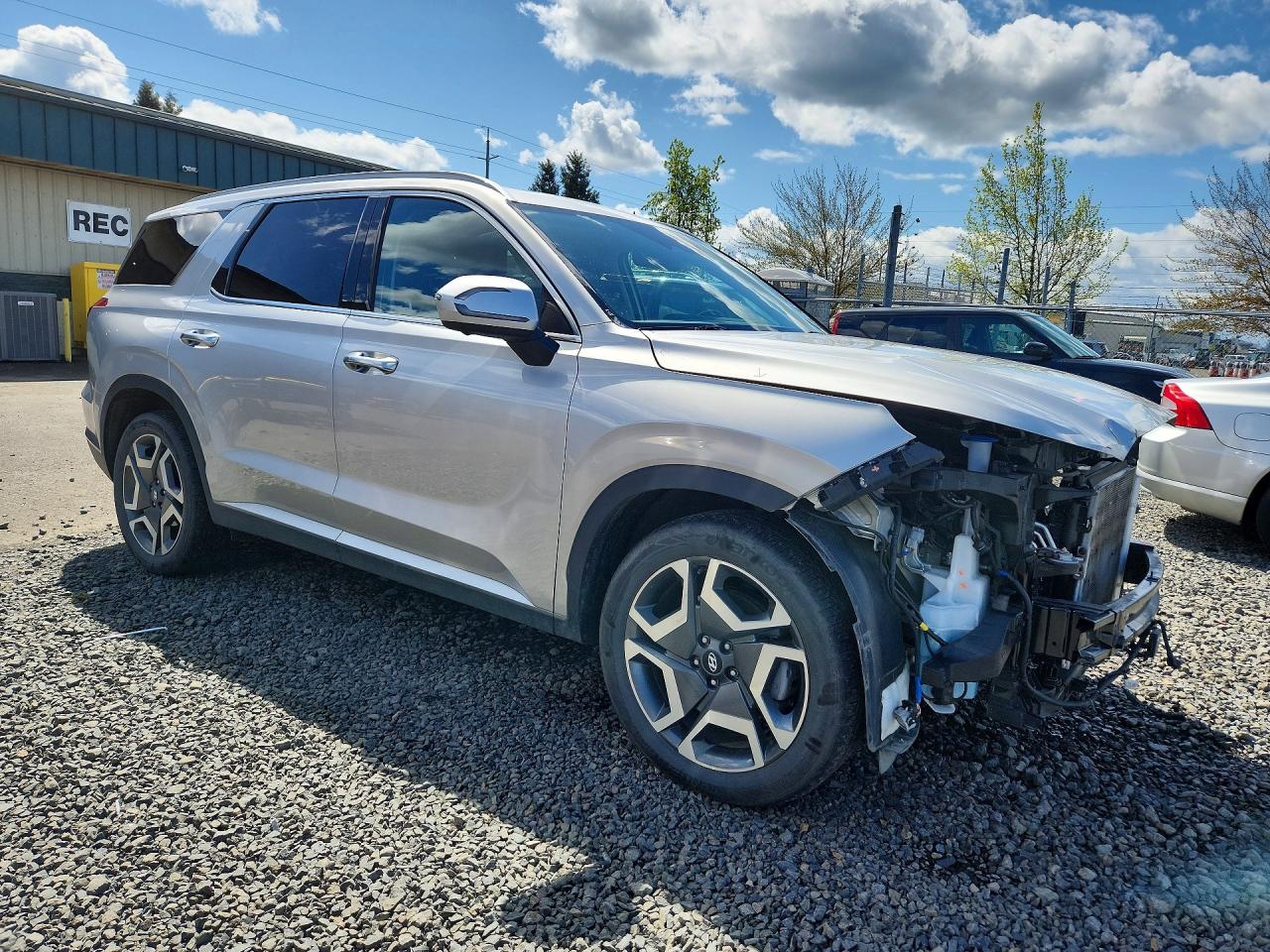 2025 Hyundai Palisade Sel Premium Серый vin: KM8R4DGE1SU893355