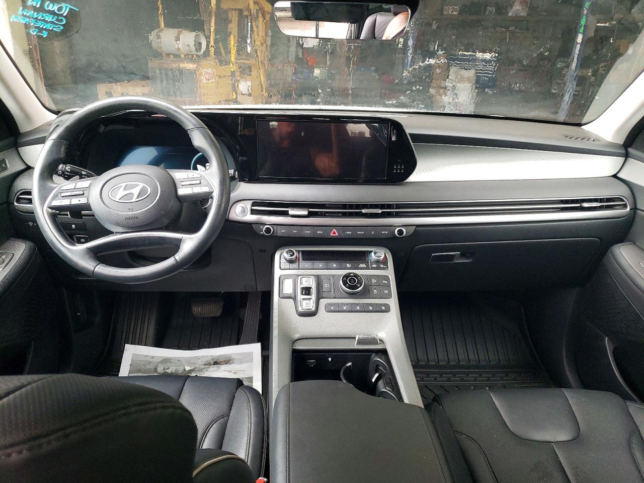 2023 Hyundai Palisade Sel Premium White vin: KM8R4DGE5PU628266