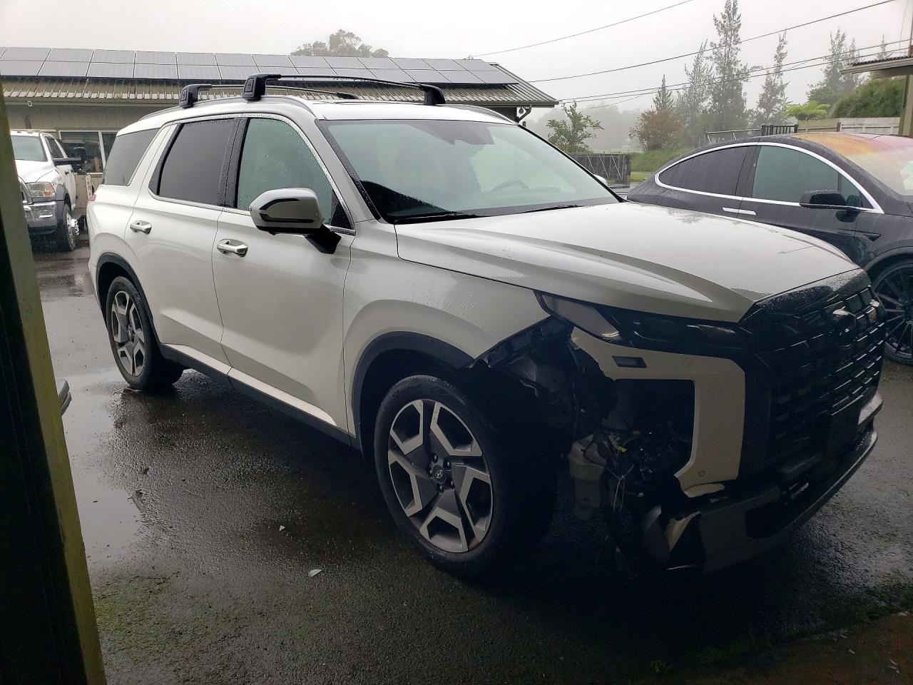 2023 Hyundai Palisade Sel Premium White vin: KM8R4DGE5PU628266