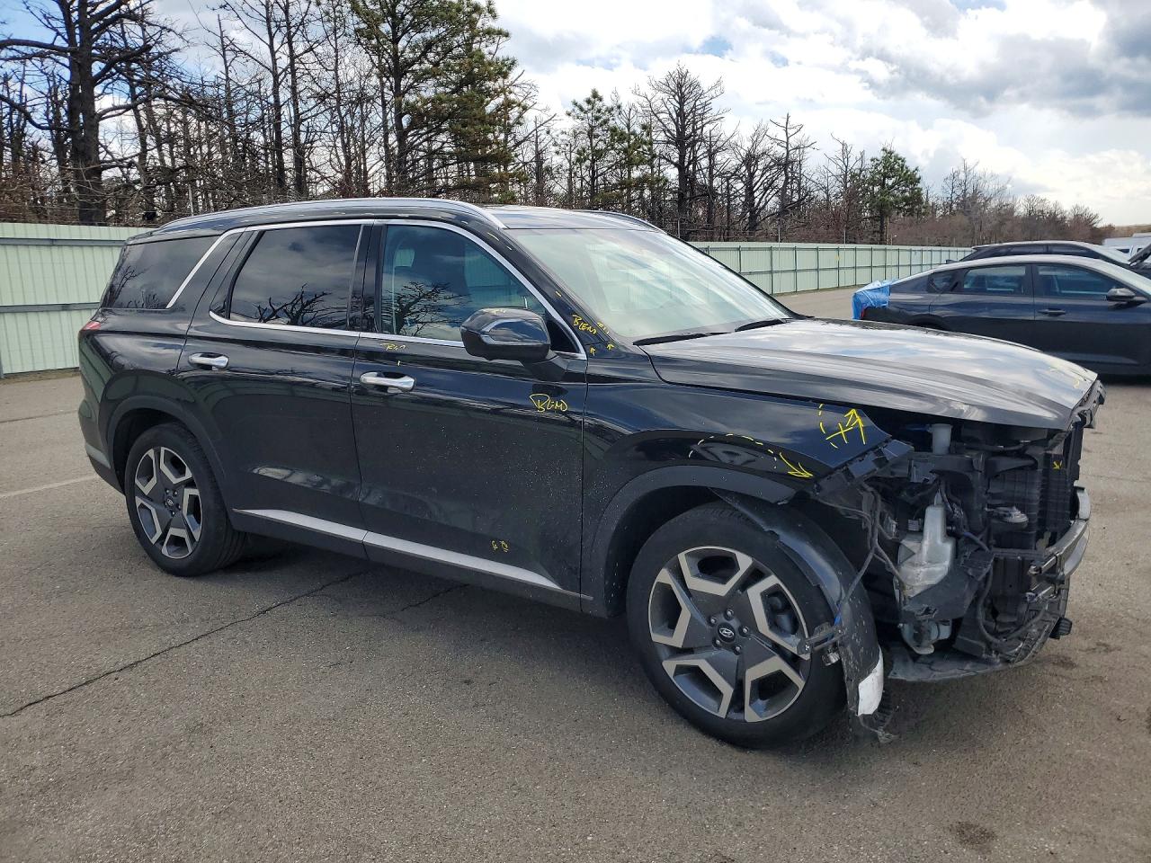 2024 Hyundai Palisade Sel Premium Черный vin: KM8R4DGE8RU741759