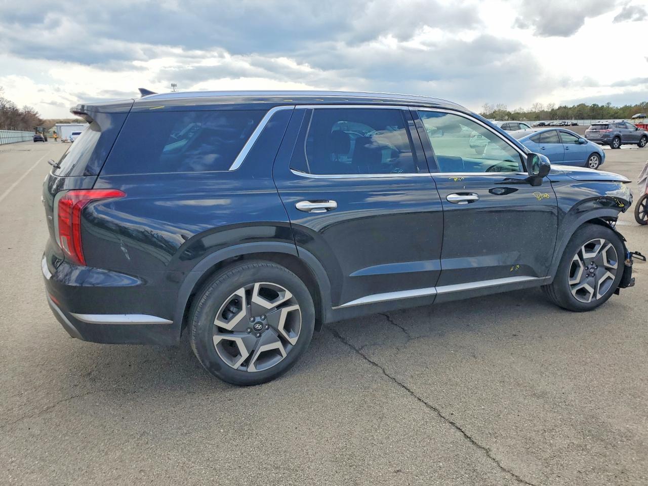 2024 Hyundai Palisade Sel Premium Черный vin: KM8R4DGE8RU741759