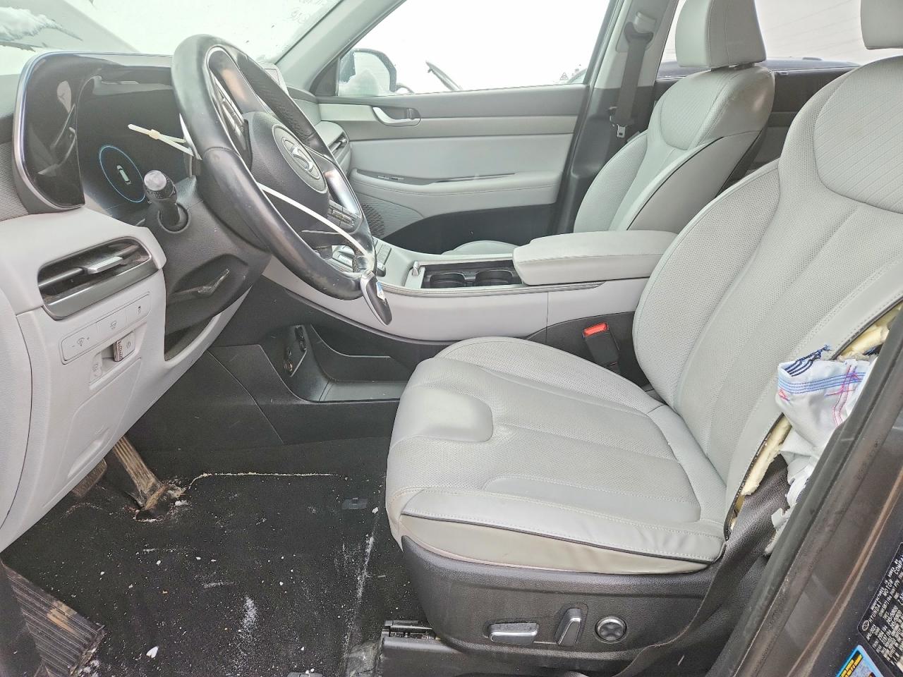 2023 Hyundai Palisade Sel Серый vin: KM8R4DGE9PU627198