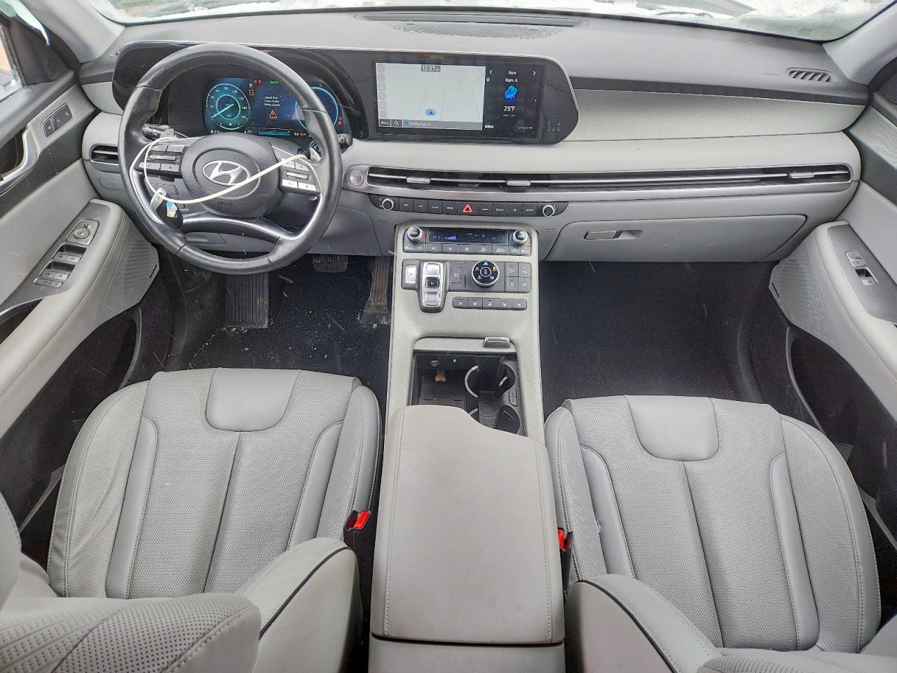 2023 Hyundai Palisade Sel Серый vin: KM8R4DGE9PU627198