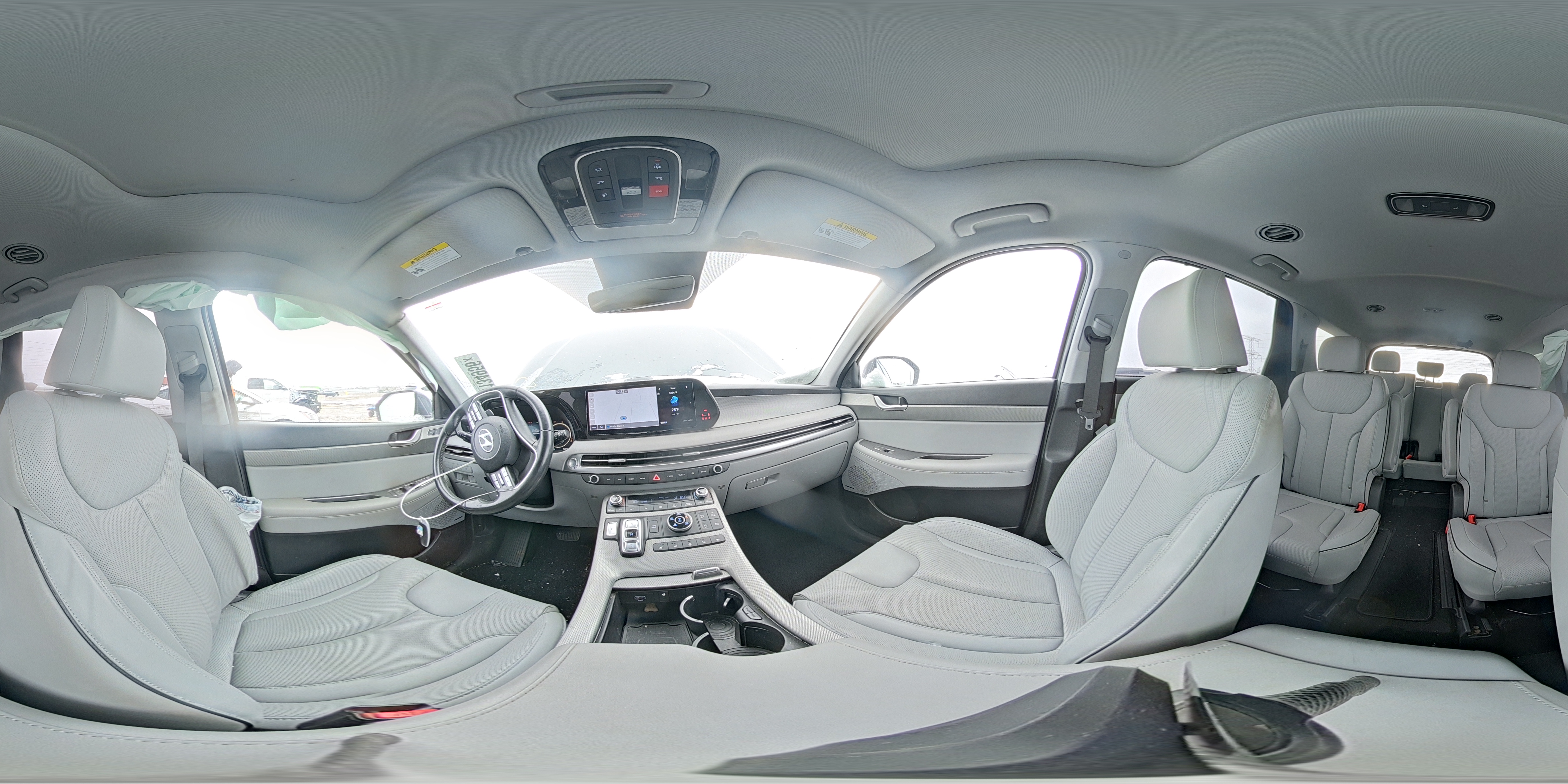 2023 Hyundai Palisade Sel Серый vin: KM8R4DGE9PU627198