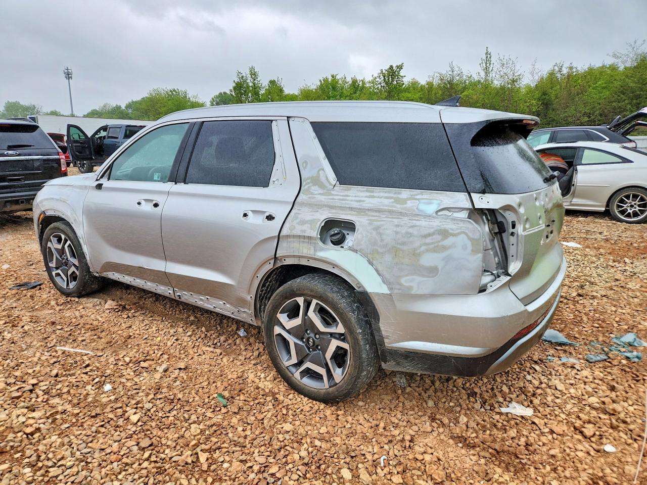 2025 Hyundai Palisade Sel Premium Серебряный vin: KM8R4DGEXSU888767