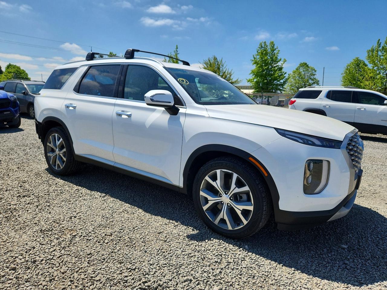 2022 Hyundai Palisade Sel White vin: KM8R4DHE0NU383436