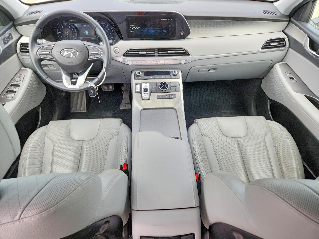 2022 Hyundai Palisade Sel White vin: KM8R4DHE0NU383436