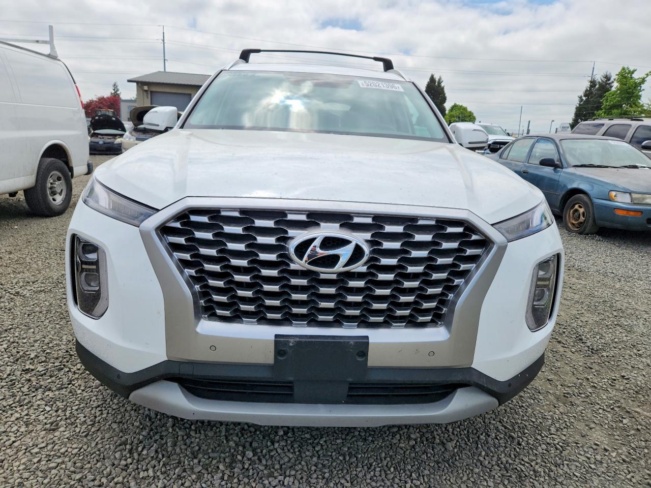2022 Hyundai Palisade Sel White vin: KM8R4DHE0NU383436