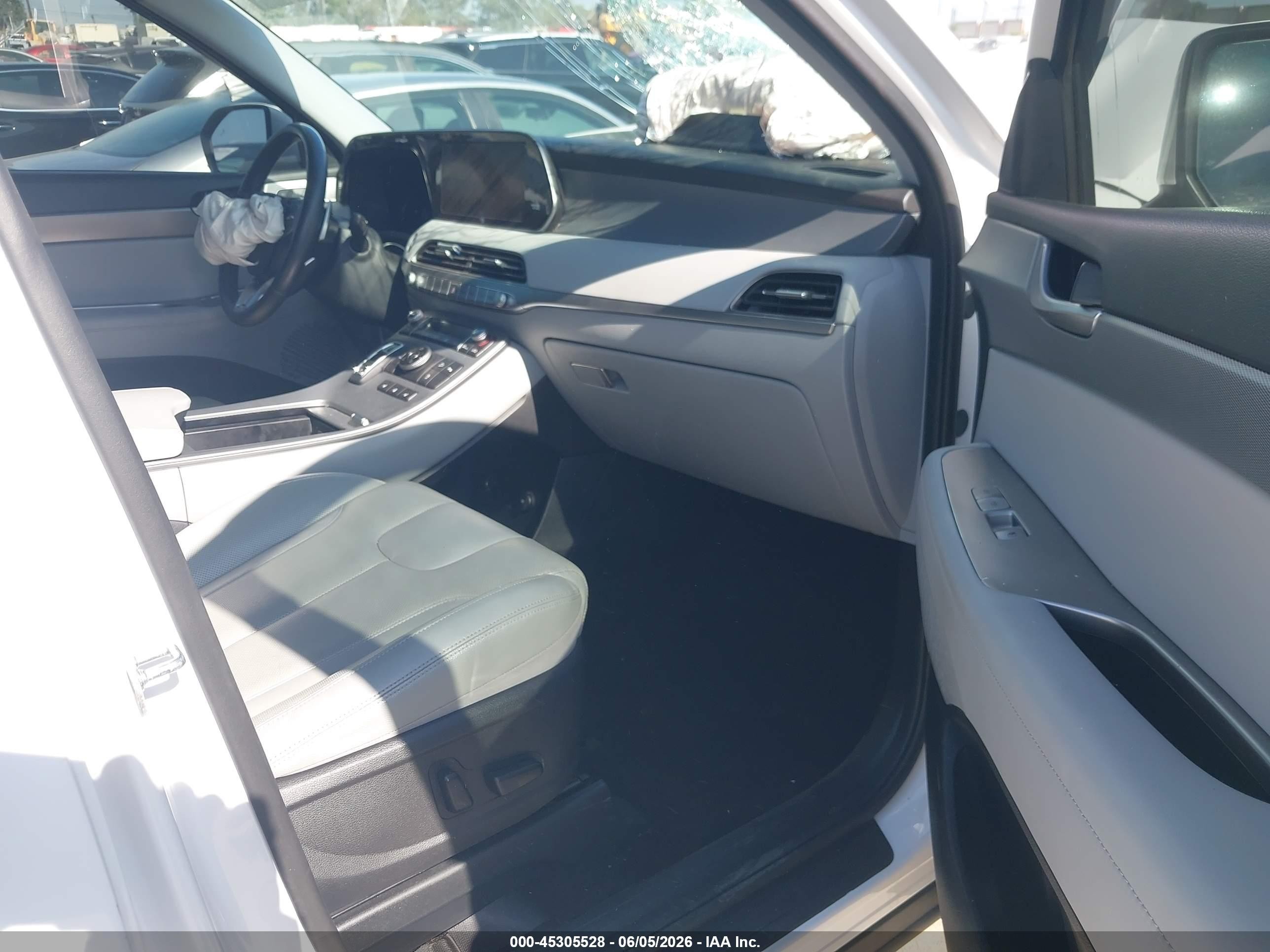 2020 Hyundai Palisade Sel Белый vin: KM8R4DHE2LU112892