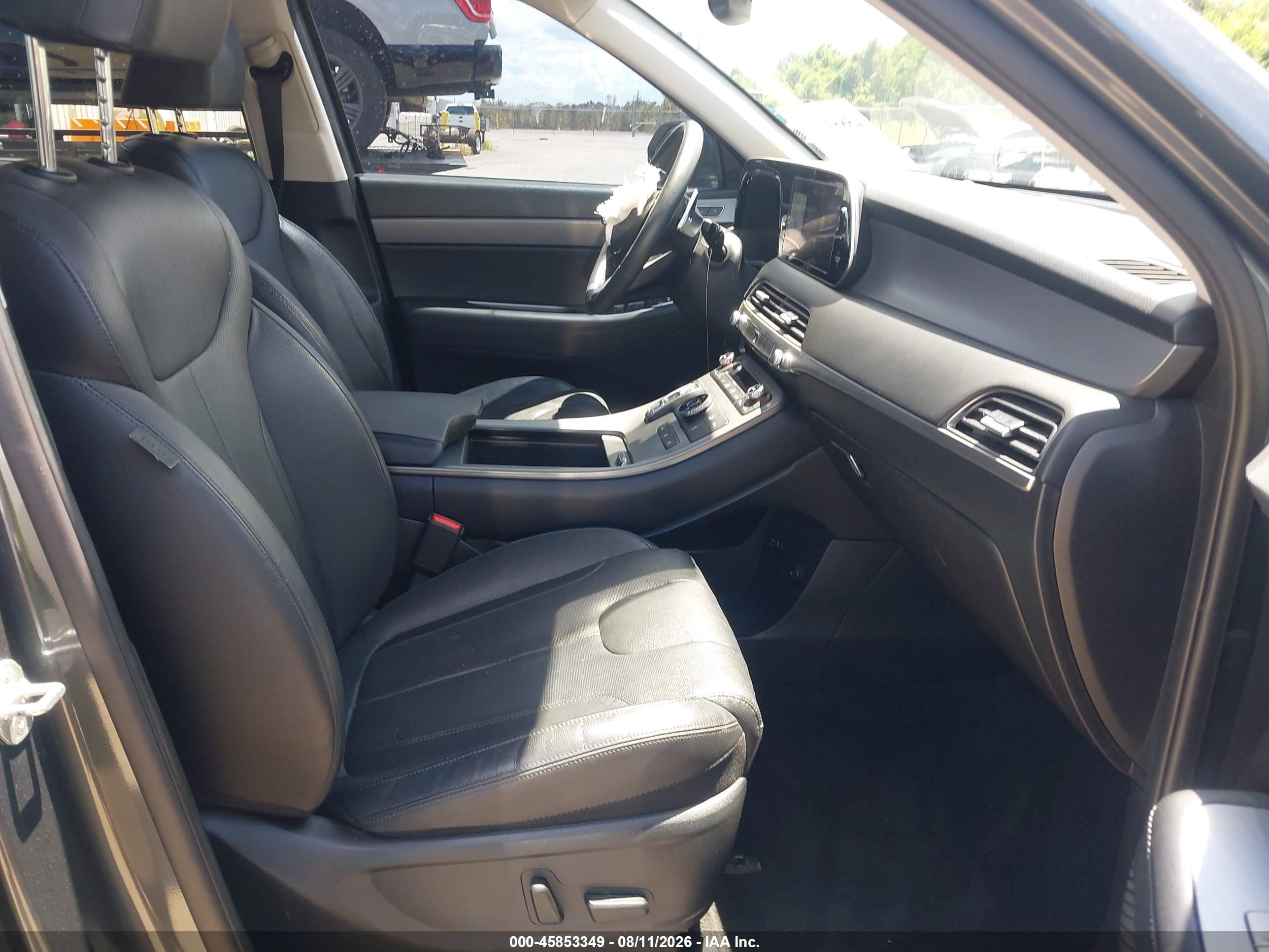 2021 Hyundai Palisade Sel Gray vin: KM8R4DHE2MU239644