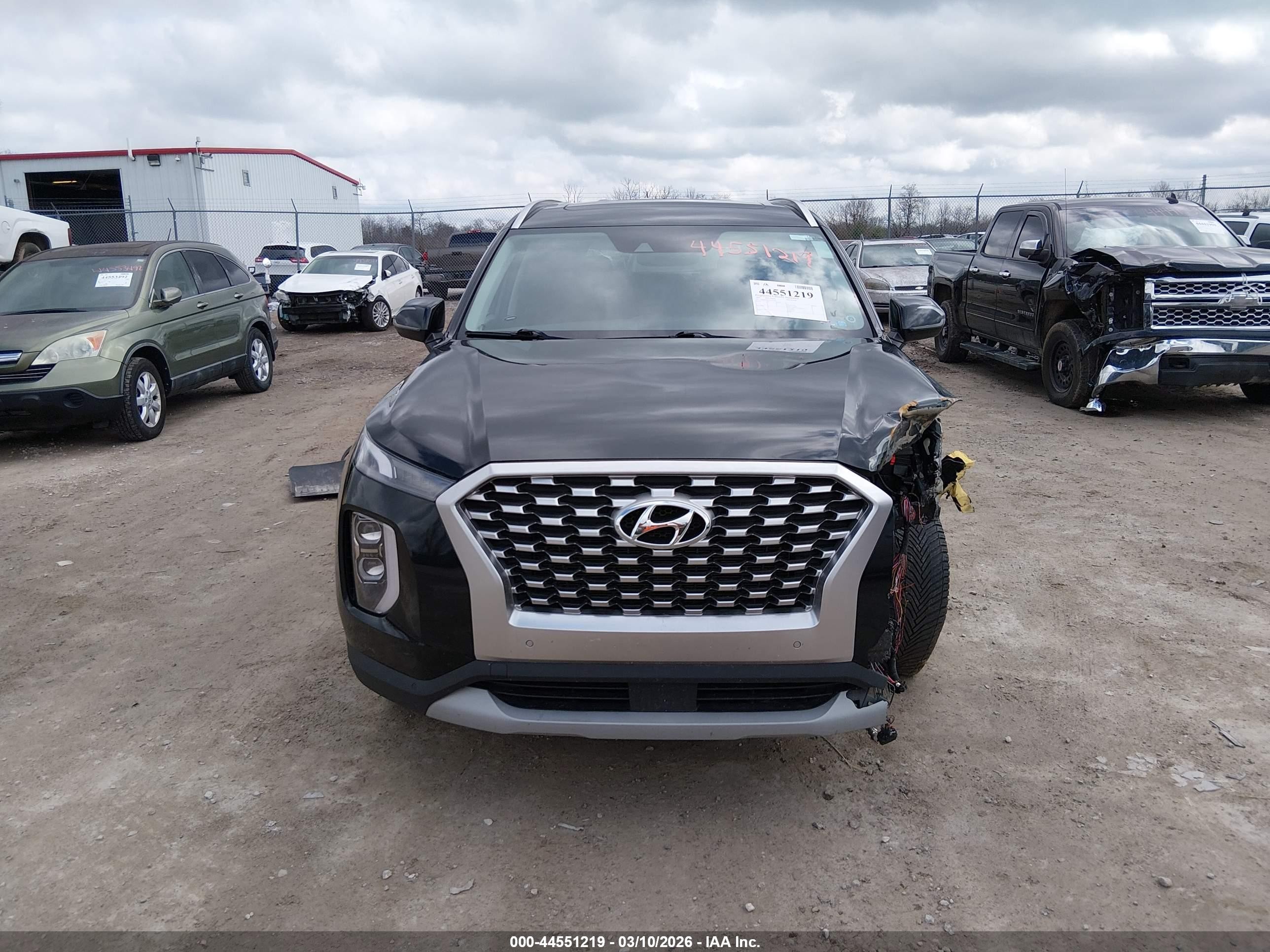 2022 Hyundai Palisade Sel Black vin: KM8R4DHE8NU477094
