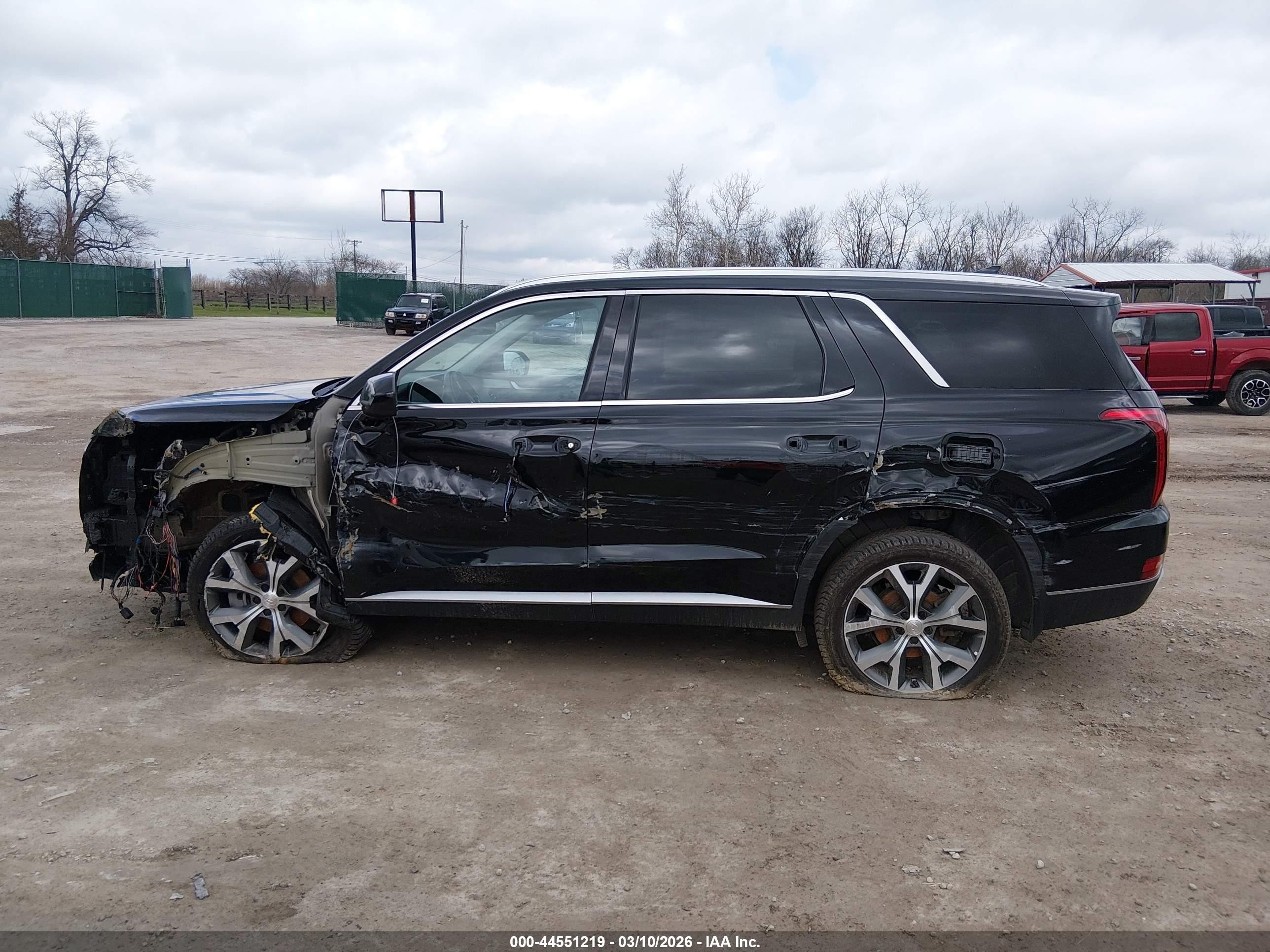 2022 Hyundai Palisade Sel Black vin: KM8R4DHE8NU477094