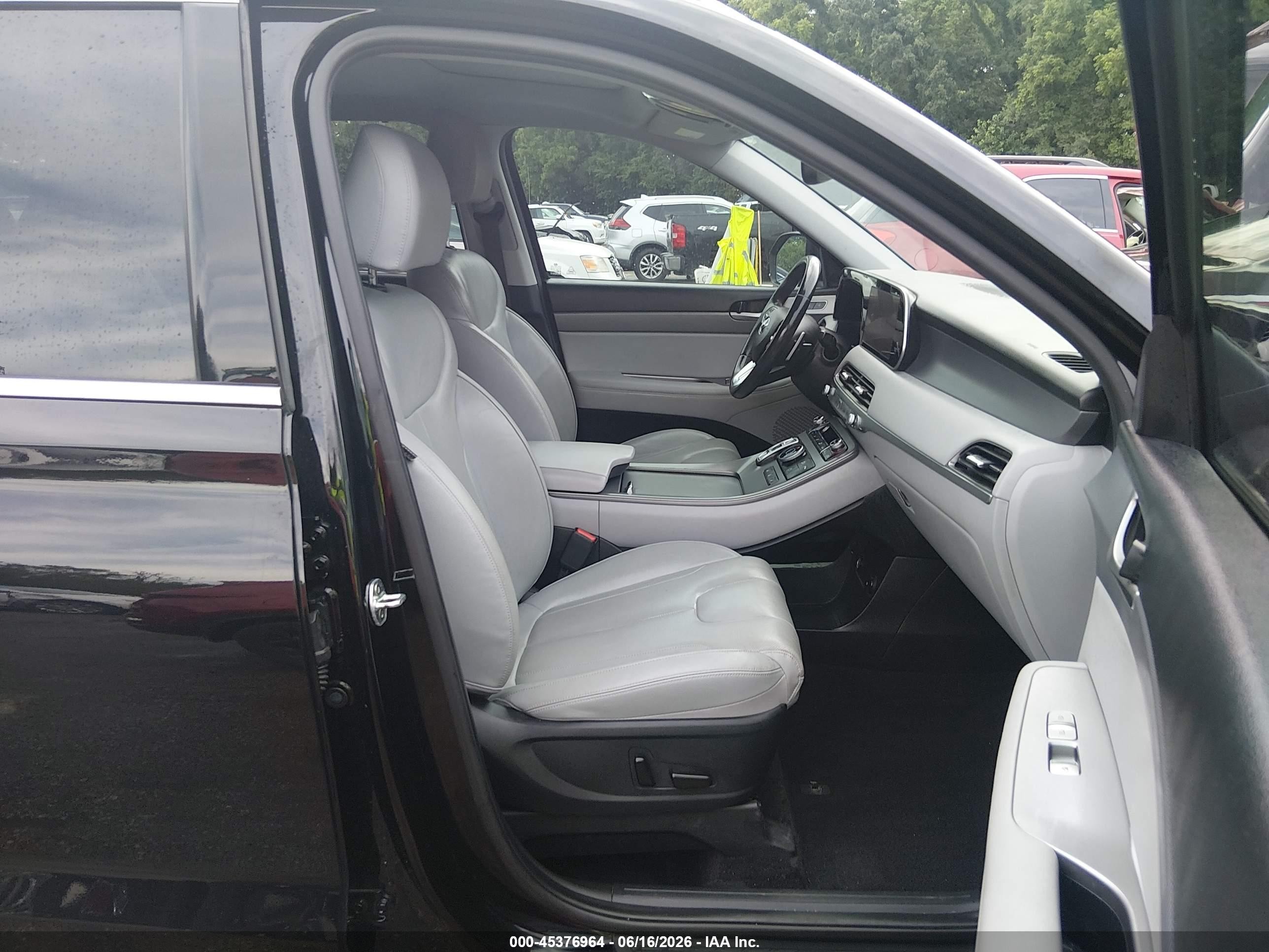 2021 Hyundai Palisade Sel Black vin: KM8R4DHE9MU262113