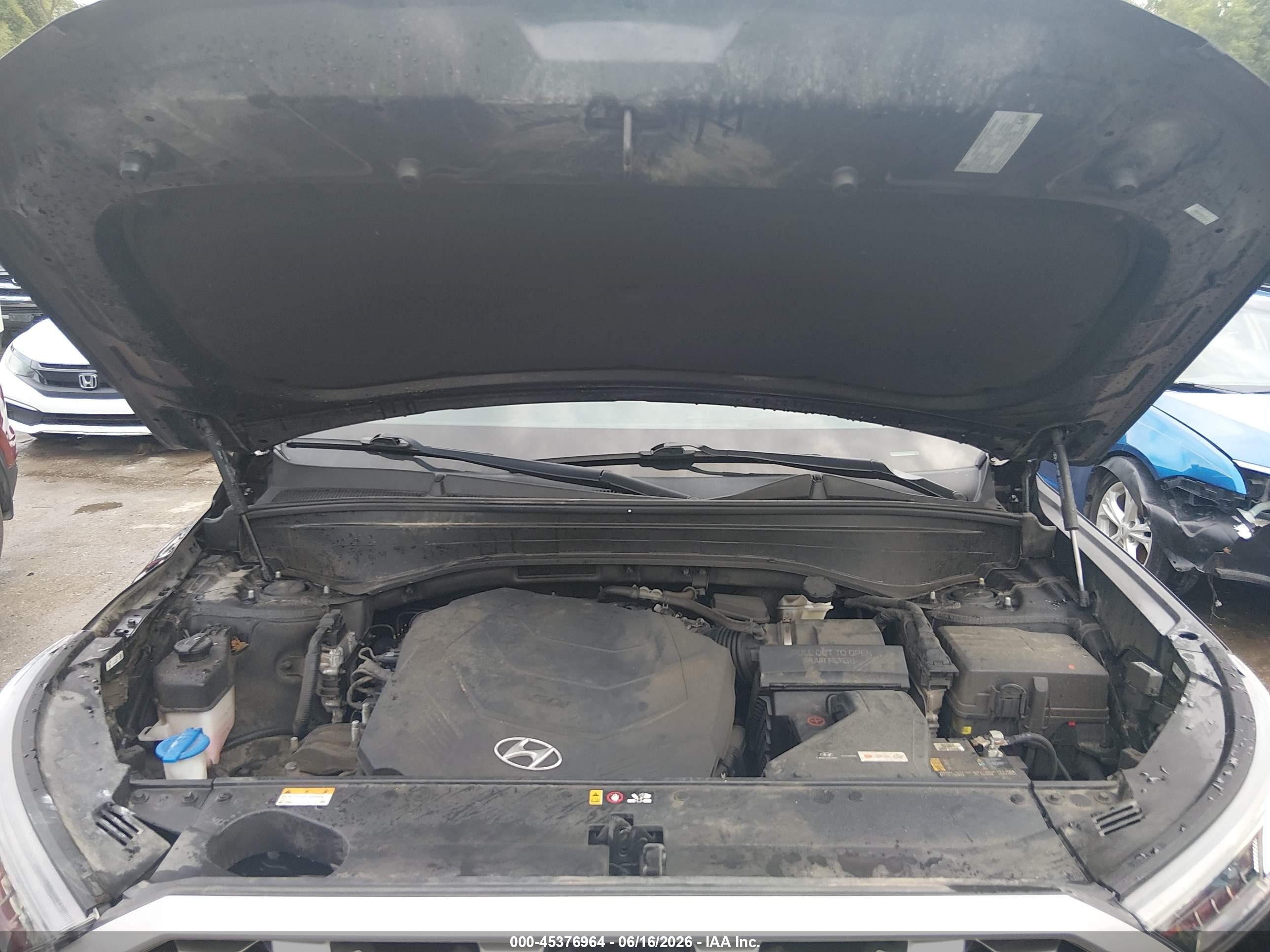 2021 Hyundai Palisade Sel Black vin: KM8R4DHE9MU262113