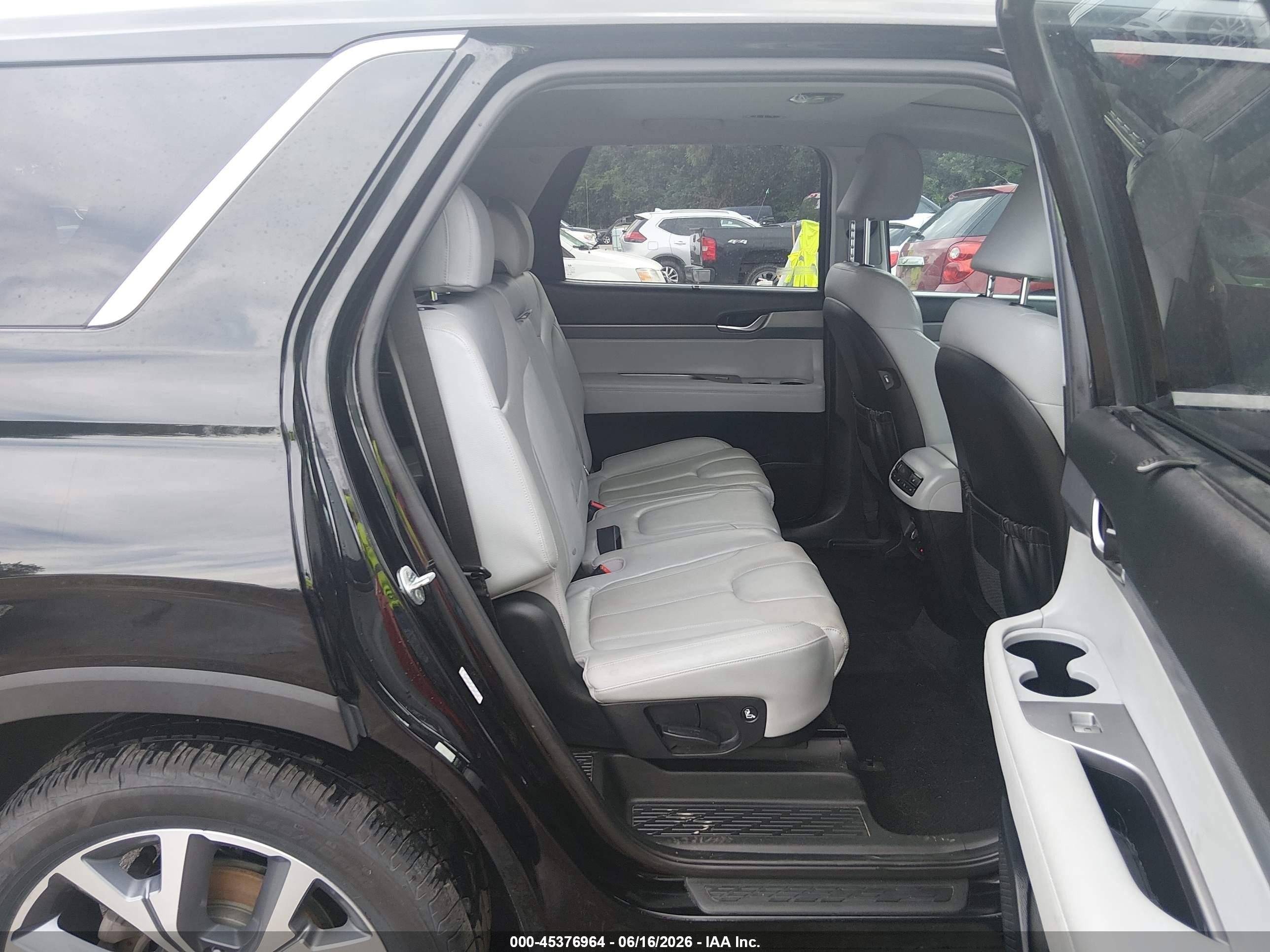 2021 Hyundai Palisade Sel Black vin: KM8R4DHE9MU262113