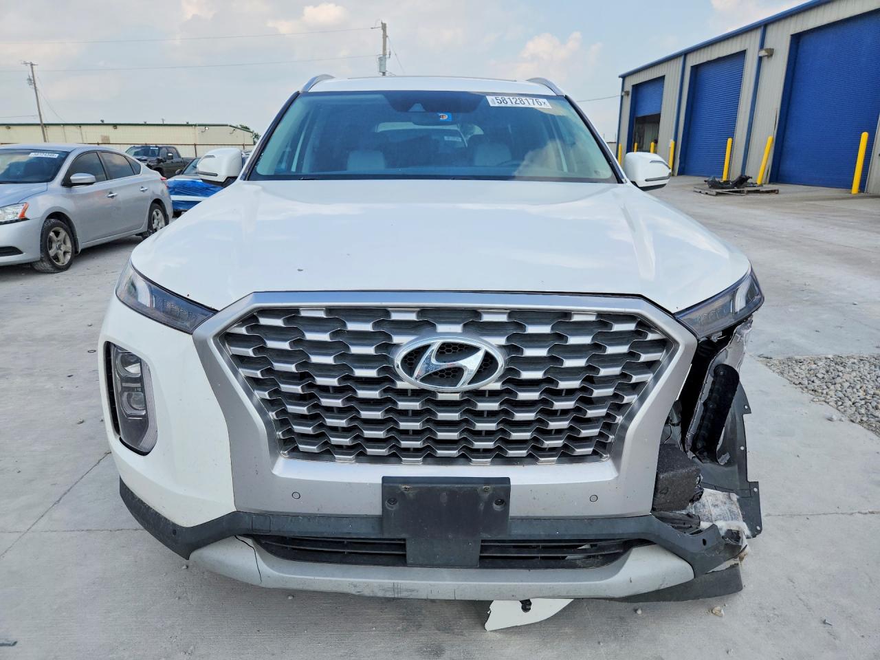 2022 Hyundai Palisade Sel White vin: KM8R4DHE9NU488458