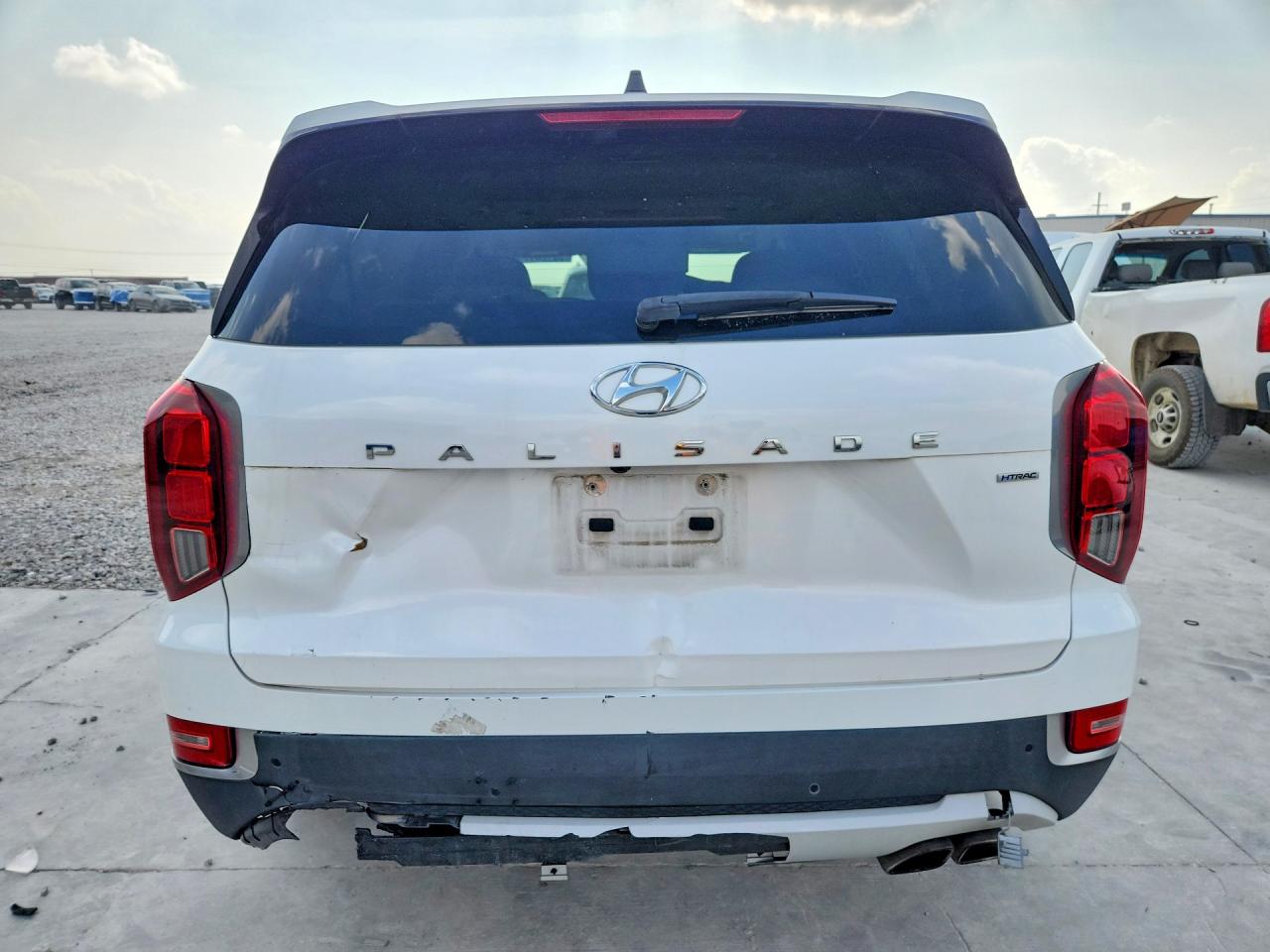 2022 Hyundai Palisade Sel White vin: KM8R4DHE9NU488458