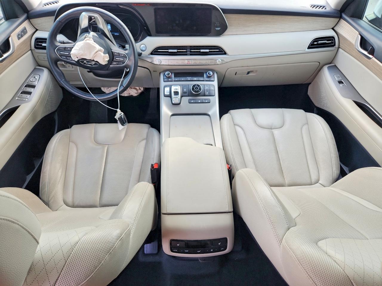 2022 Hyundai Palisade Sel White vin: KM8R4DHE9NU488458