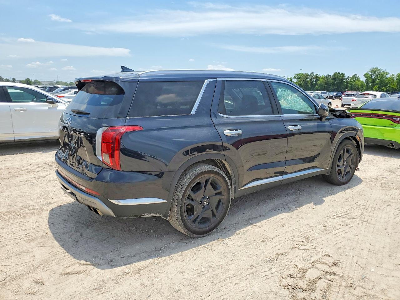 2023 Hyundai Palisade Limited Black vin: KM8R54GE3PU534402