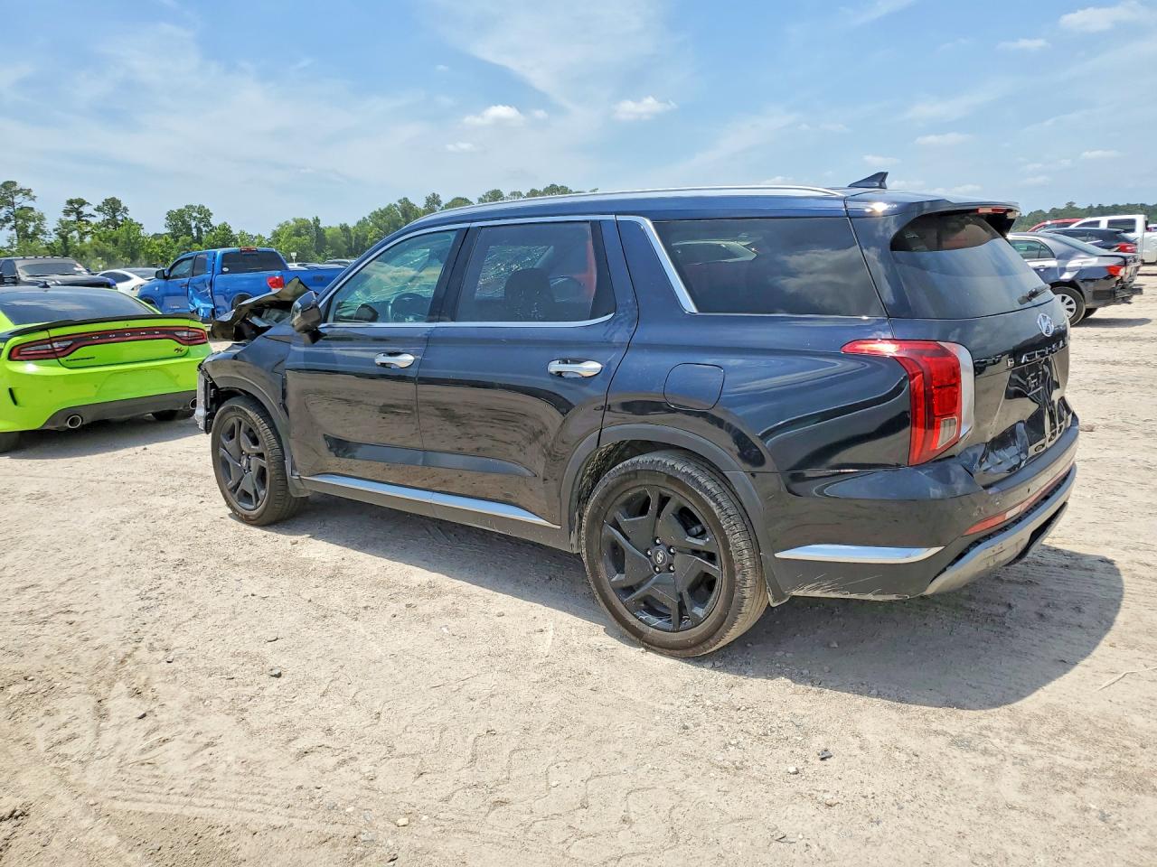2023 Hyundai Palisade Limited Black vin: KM8R54GE3PU534402